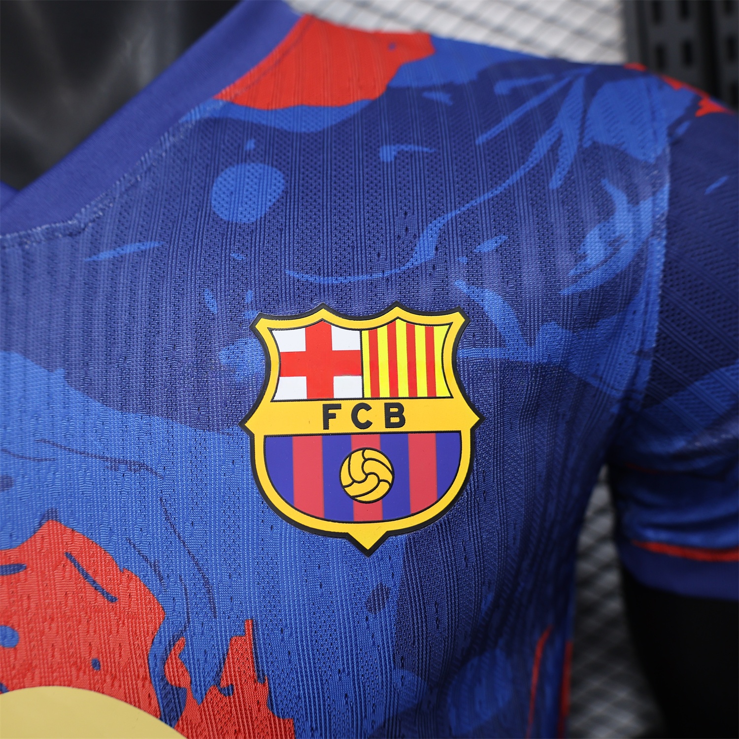 Barcelona 25-26 Fire Dragon Special Edition Jersey - Player Version - UnitedFutballJersey