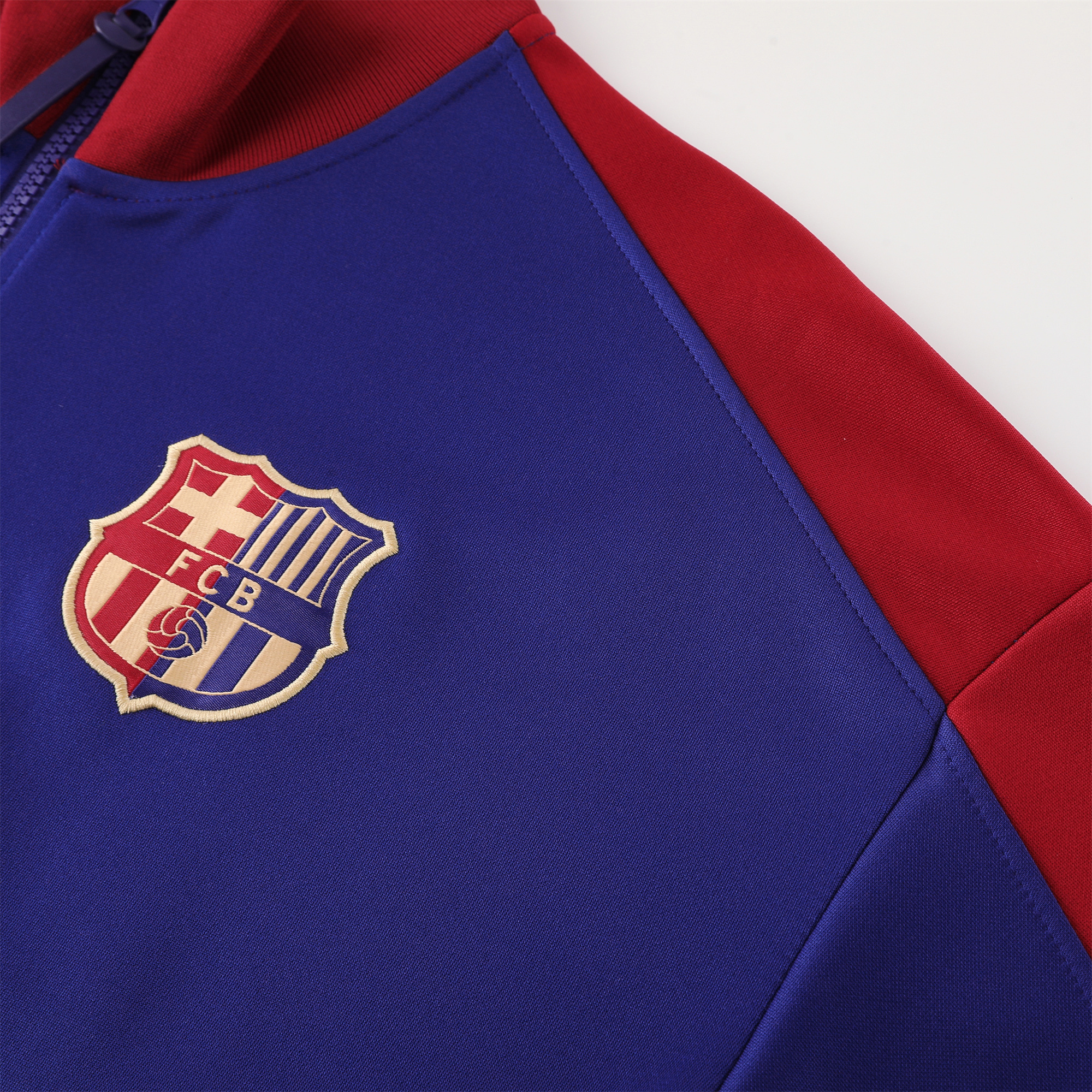 Barcelona 24-25 Jacket Training Tracksuit - Blue & Red - UnitedFutballJersey