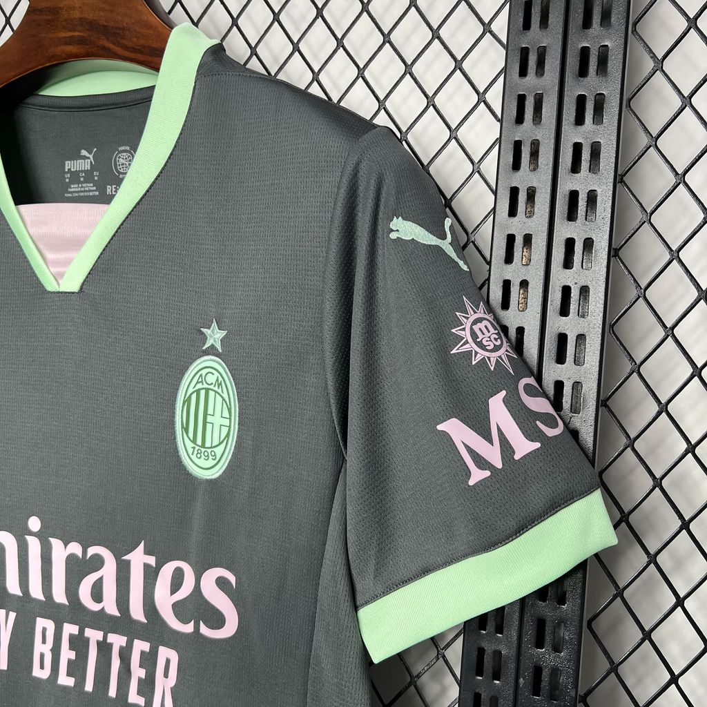 AC Milan 24-25 Third Jersey - Fans Version - UnitedFutballJersey