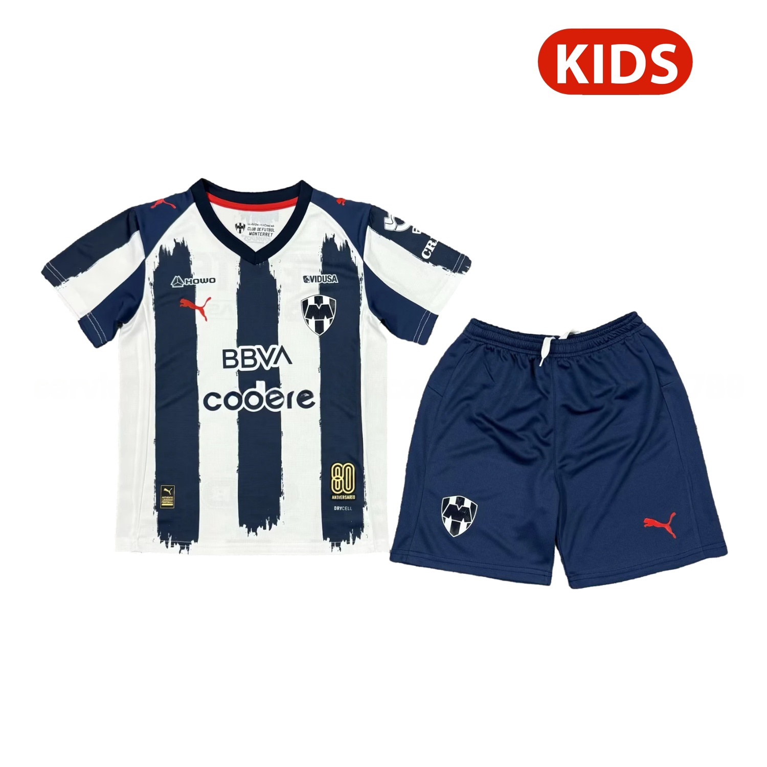 Rayados Monterrey 25-26 Home Kids Kit - UnitedFutballJersey