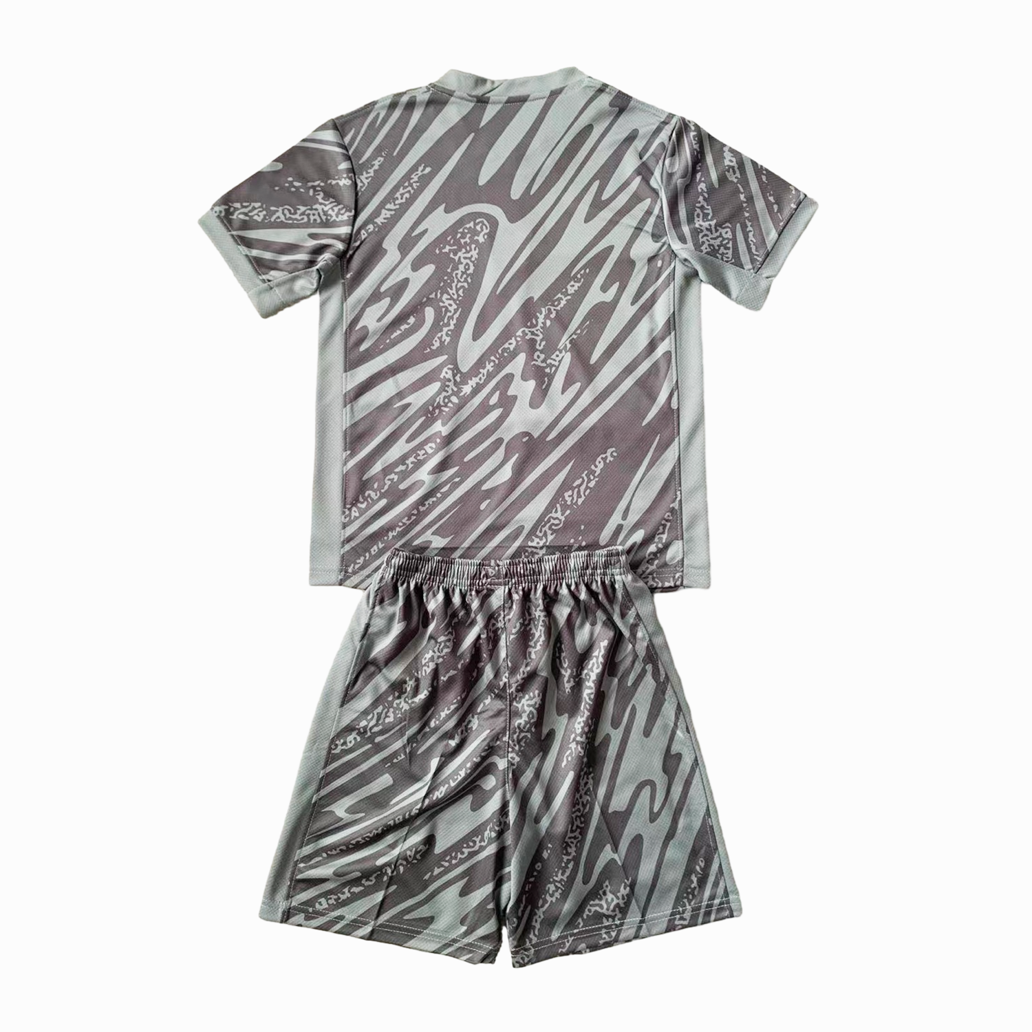 Brazil 2024 Goalkeeper Kids Kit - Gray - UnitedFutballJersey