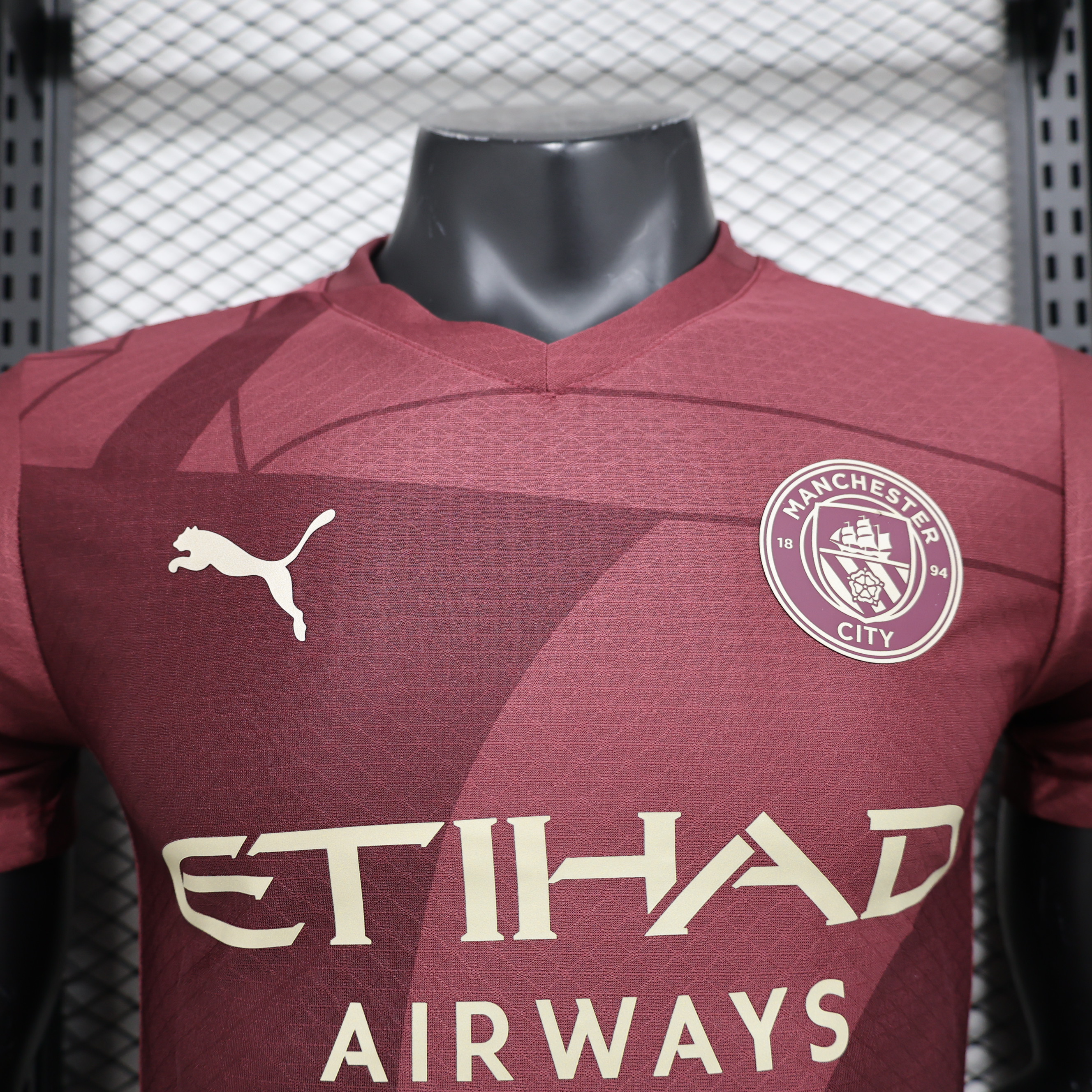 Manchester City 24-25 Third Jersey - Player Version - UnitedFutballJersey