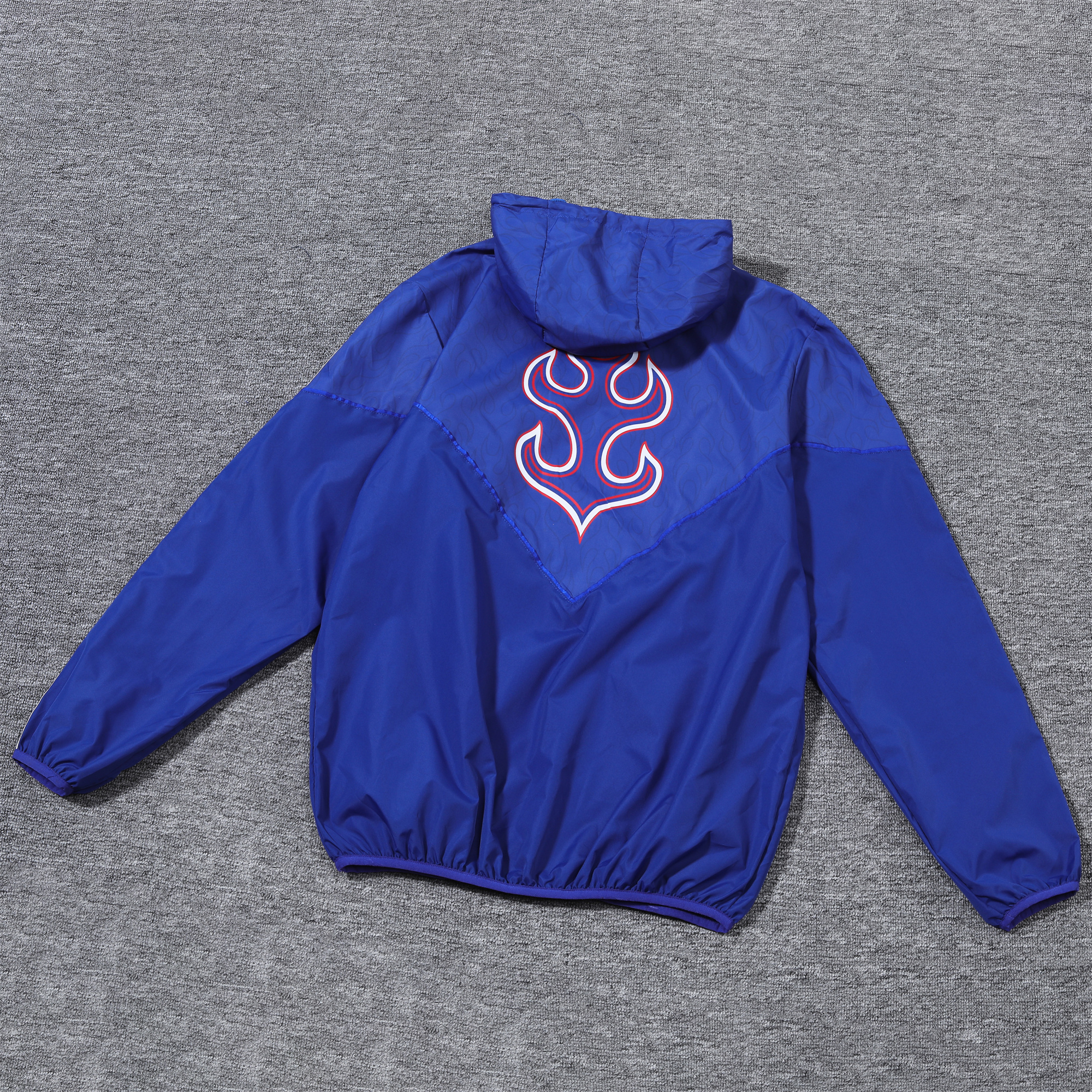 Japan 2024 Vintage Flame '98 Style Hooded Windbreaker - Player Version - UnitedFutballJersey