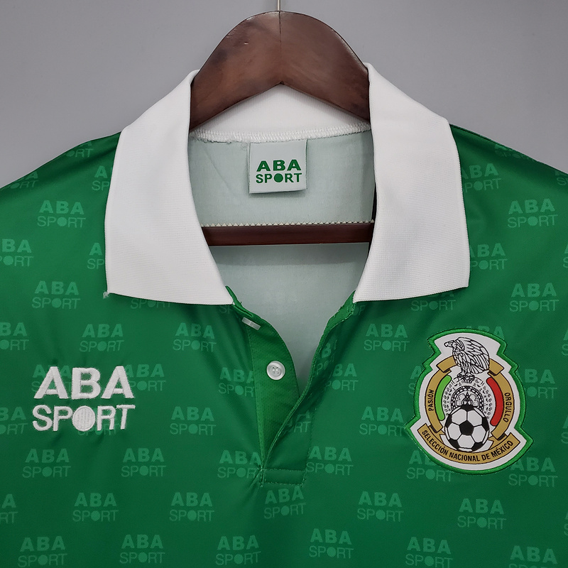 Retro Mexico 1995 Home Stadium Jersey - UnitedFutballJersey