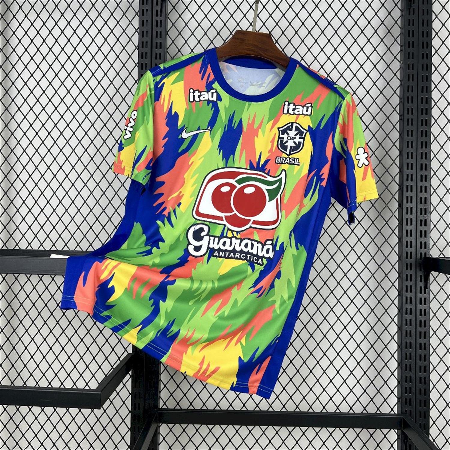 Brazil 25-26 Green Training Jersey - Fans Version - UnitedFutballJersey