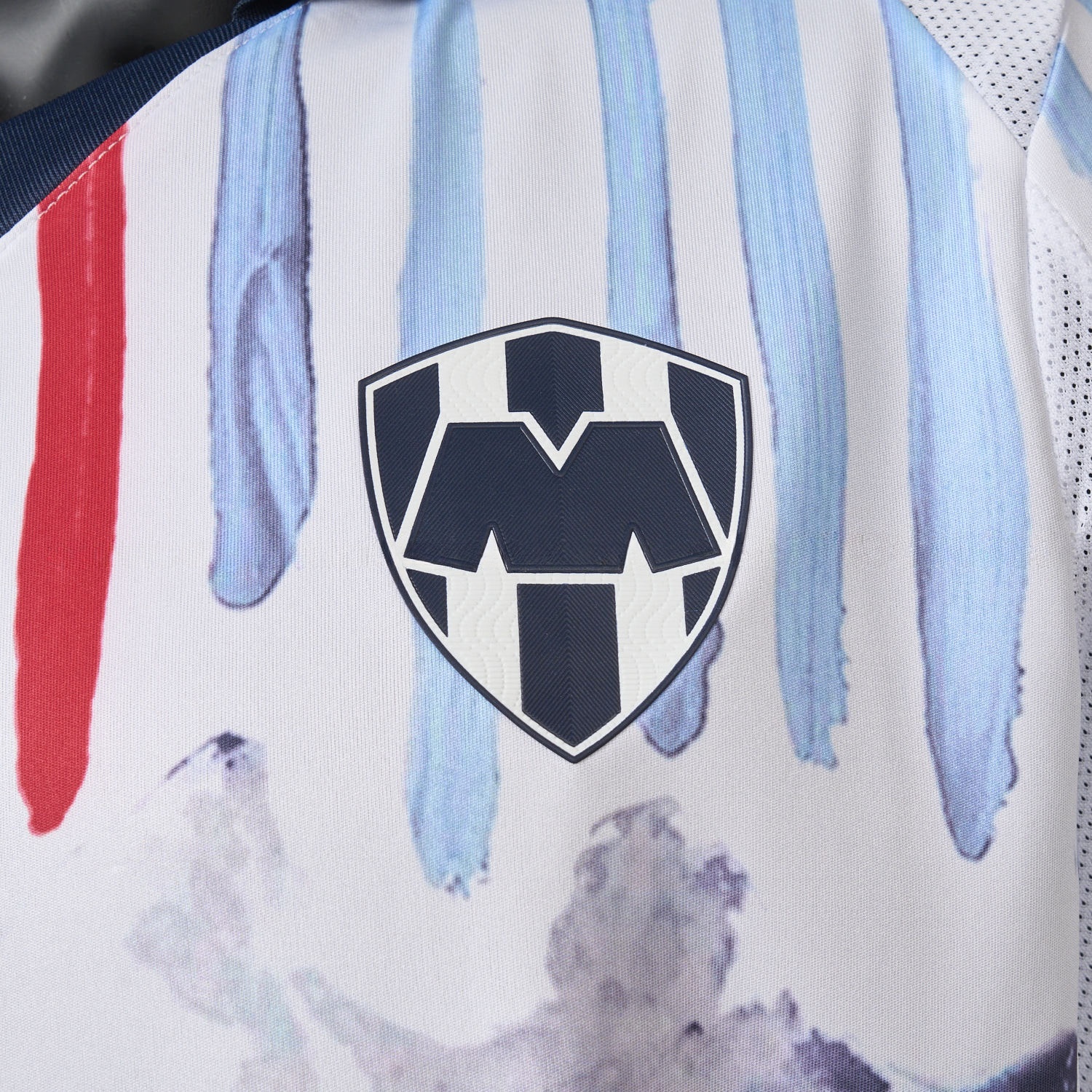 Rayados Monterrey 25-26 White Training Jersey - Player Version - UnitedFutballJersey
