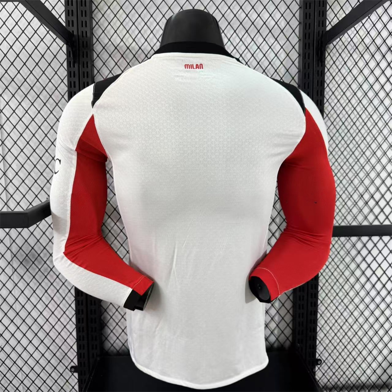 AC Milan 25-26 Away White Long Sleeves Jersey - Player Version - UnitedFutballJersey