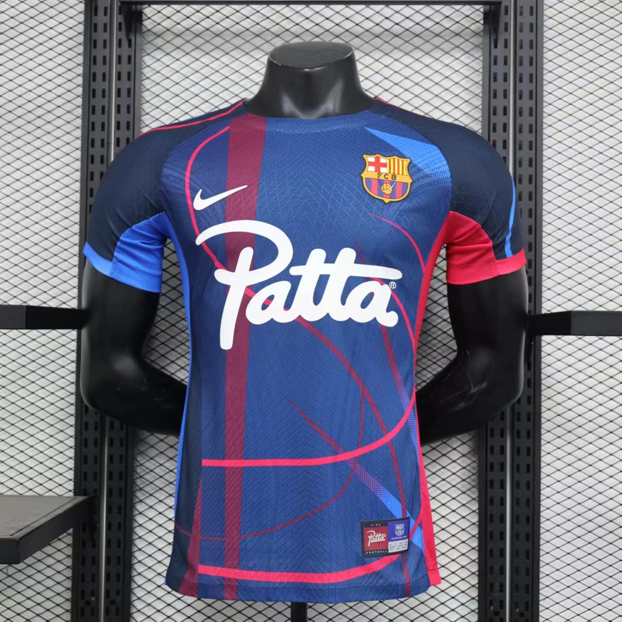 B.A.R.S.A x Patta 23-24 Special Edition Jersey - Player Version - UnitedFutballJersey