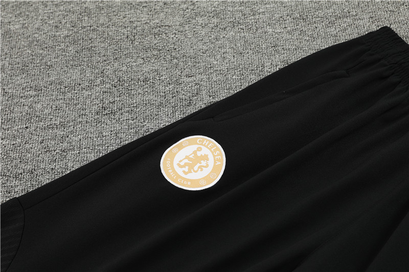 Che 23-24 Kids Long Sleeve Training Set Black - UnitedFutballJersey
