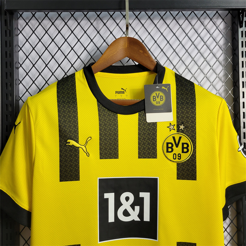 BVB Dortmund 22/23 Home Jersey- Fans Version - UnitedFutballJersey
