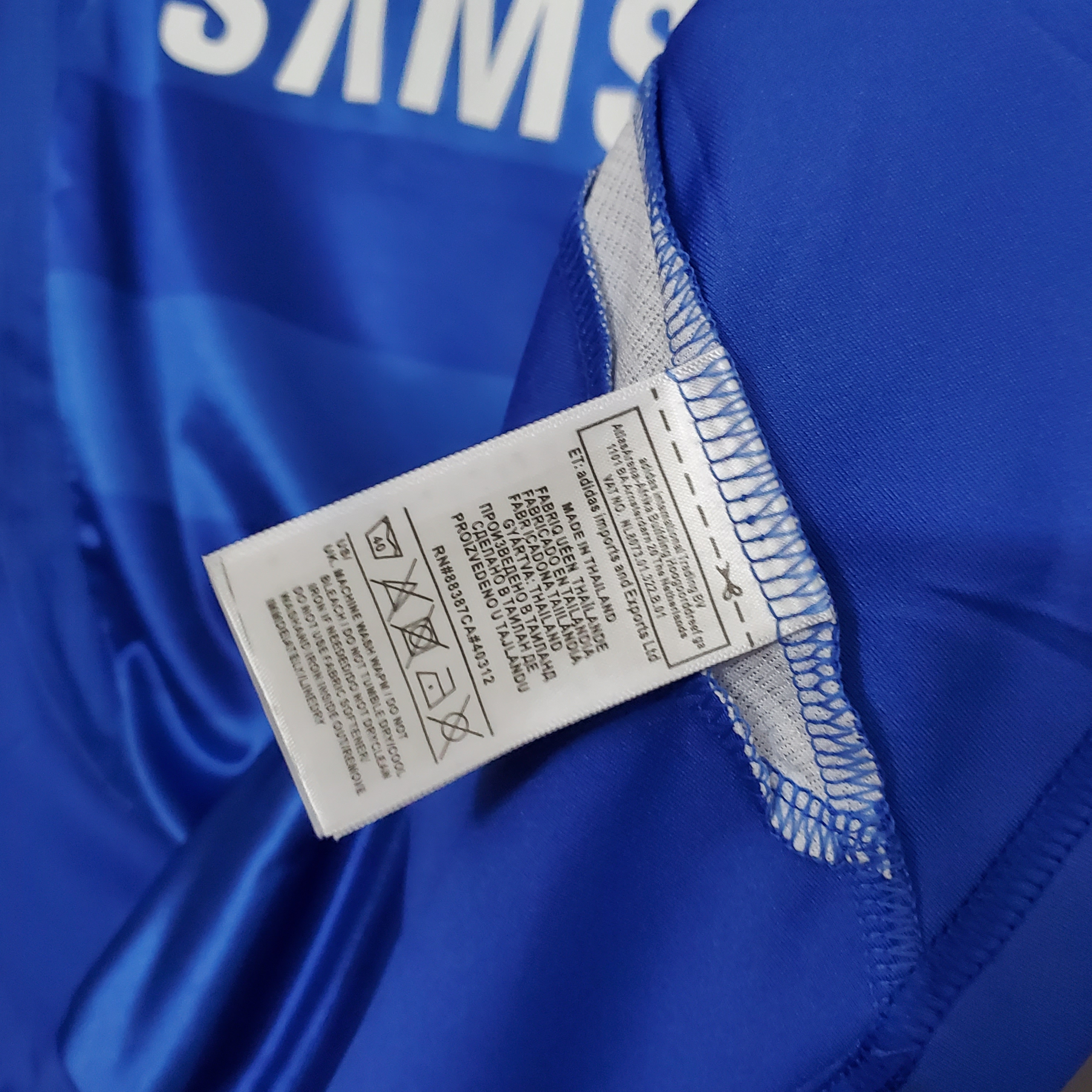 Retro CHELSEA 2011-12 Home Stadium Jersey - Champions League Final - UnitedFutballJersey