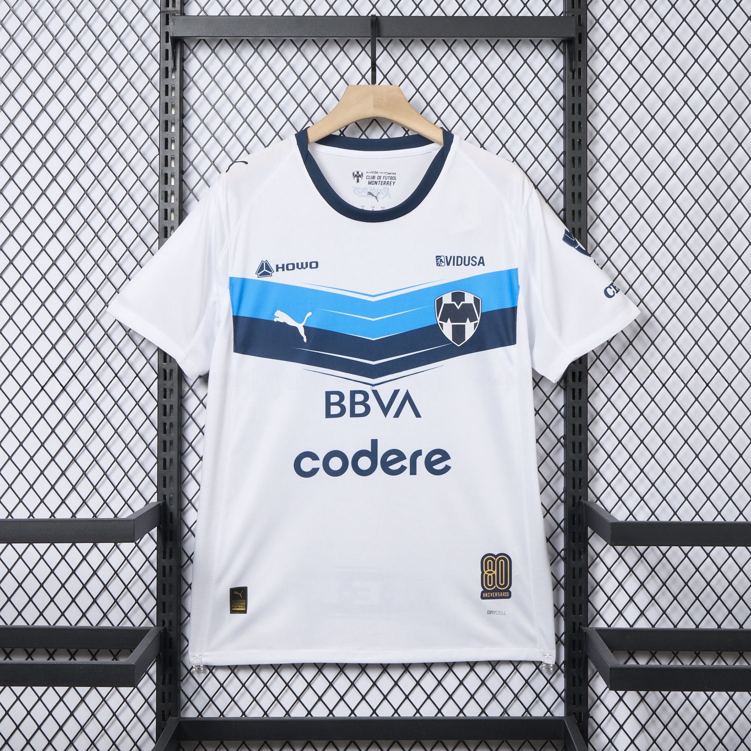 Rayados Monterrey 25-26 Away White Jersey - Fans Version - UnitedFutballJersey