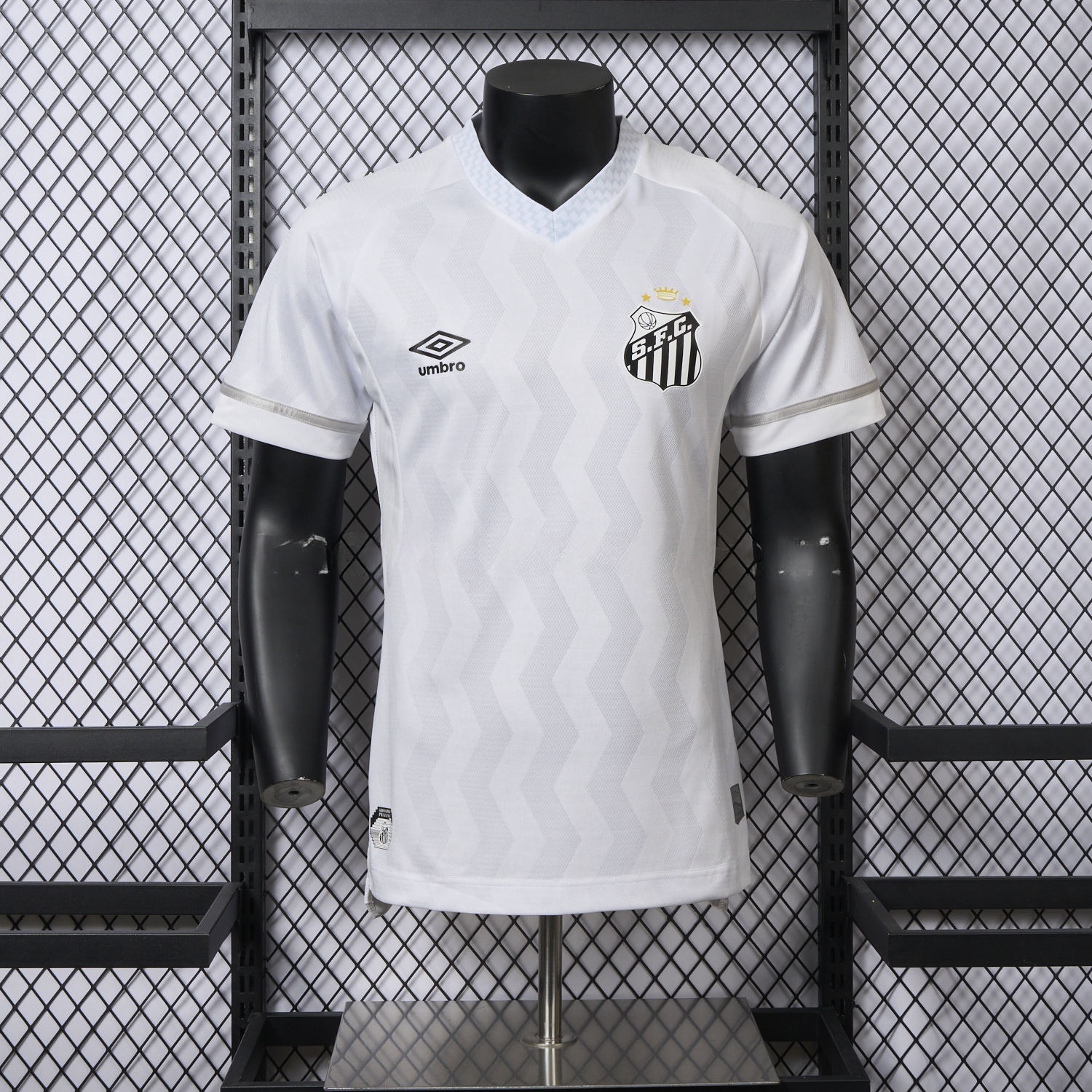 【New Version】Santos 2025-26 Home Unsponsored Jersey - Player Version - UnitedFutballJersey