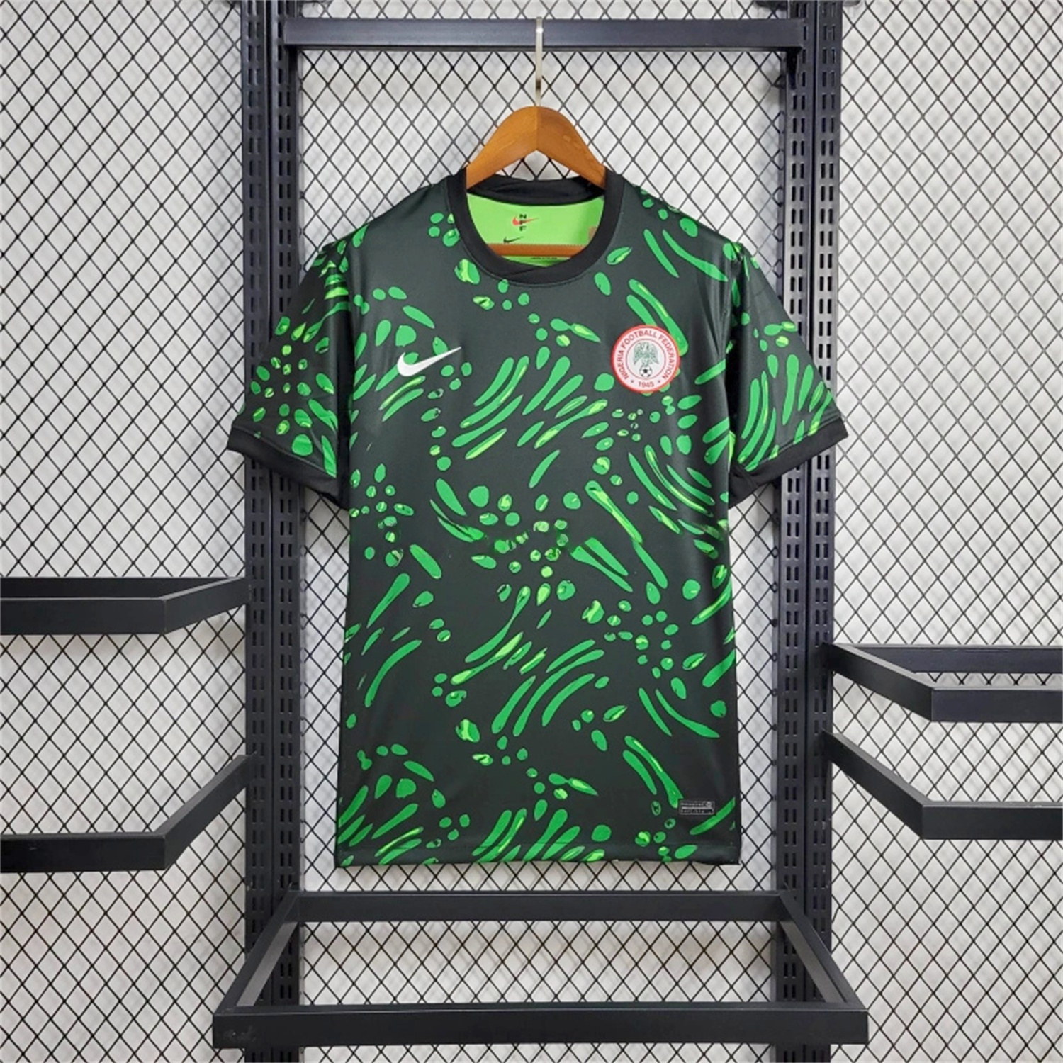 Nigeria 24-25 Away Green Jersey - Fans Version - UnitedFutballJersey