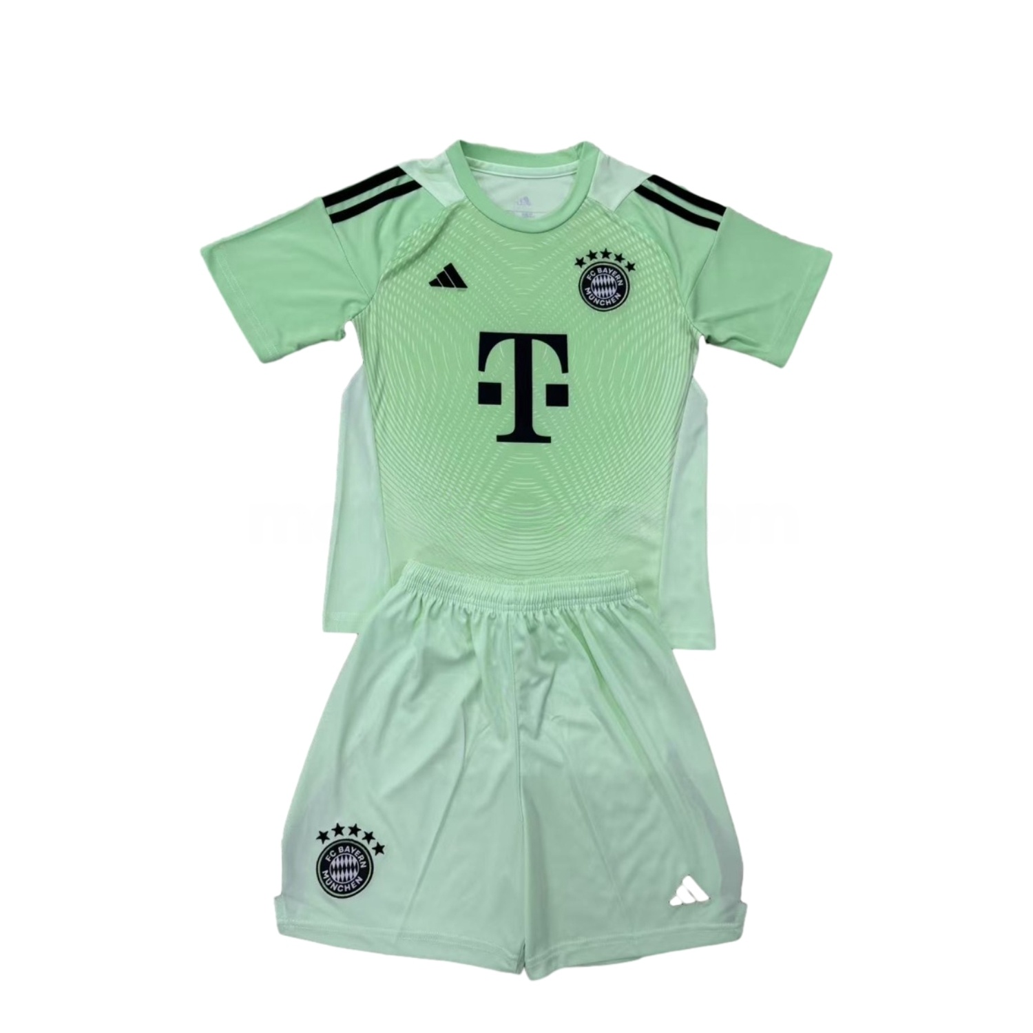 Bayern Munich 25-26 Green Goalkeeper Men's Adult Jersey Set - Fans Version - UnitedFutballJersey