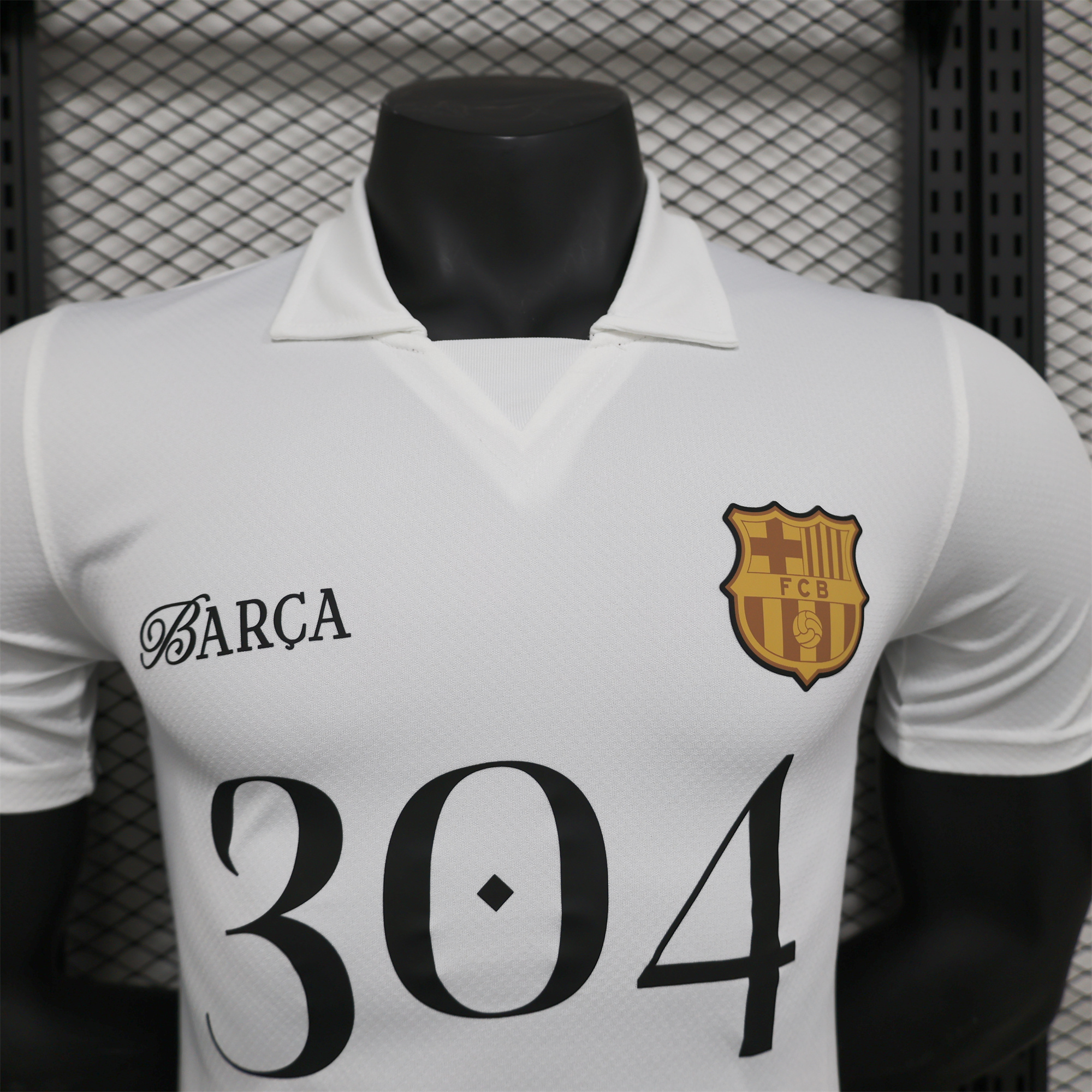 Barcelona 24-25 Yamal Anniversary White Jersey - Player Version - UnitedFutballJersey