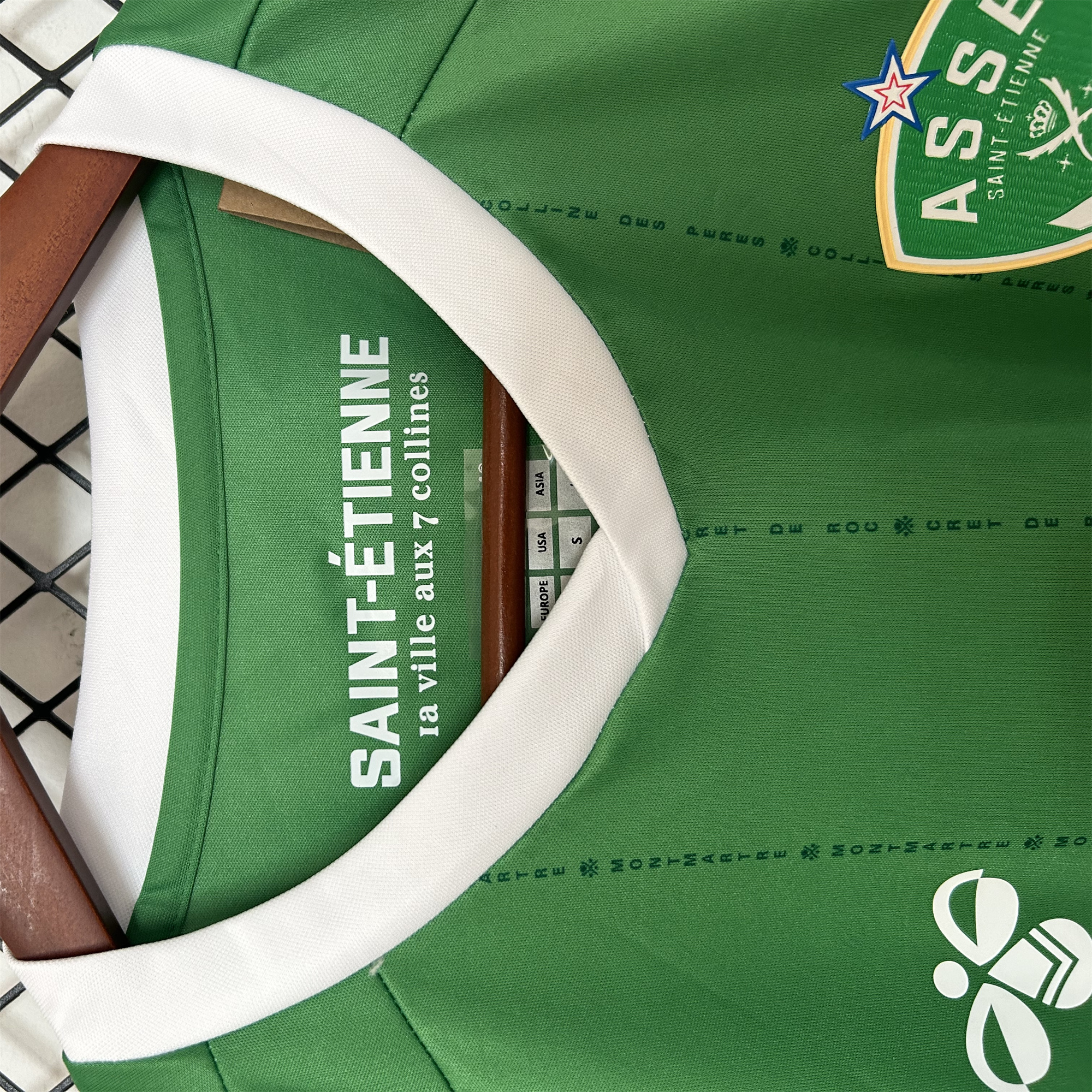 Saint-Étienne 24-25 Home Jersey - Fans Version - UnitedFutballJersey