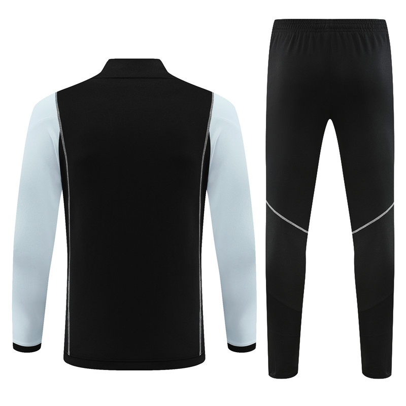 Lyon 23-24 Long Sleeve Training Set -Black - UnitedFutballJersey