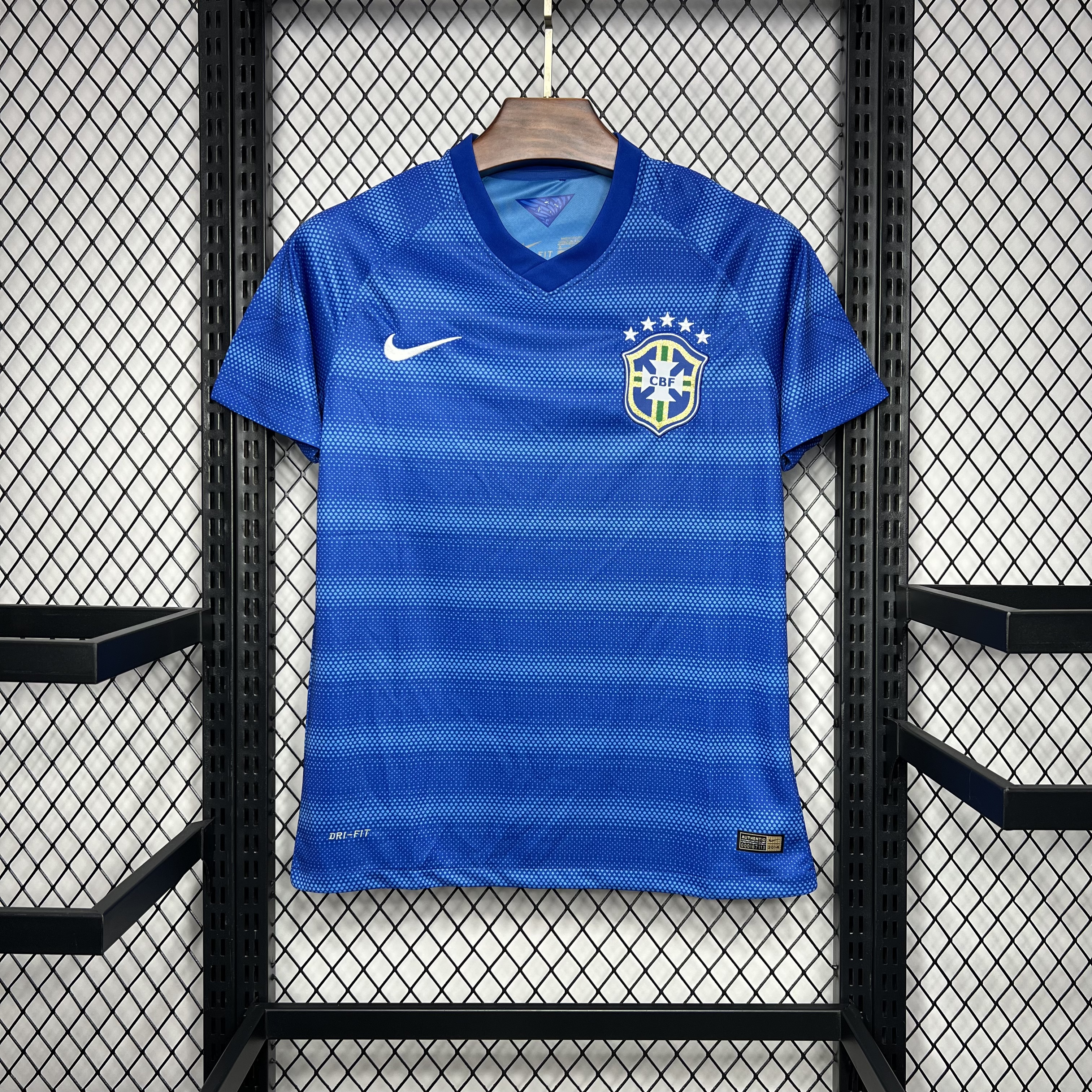 Retro Brazil 2014 Away Jersey - UnitedFutballJersey