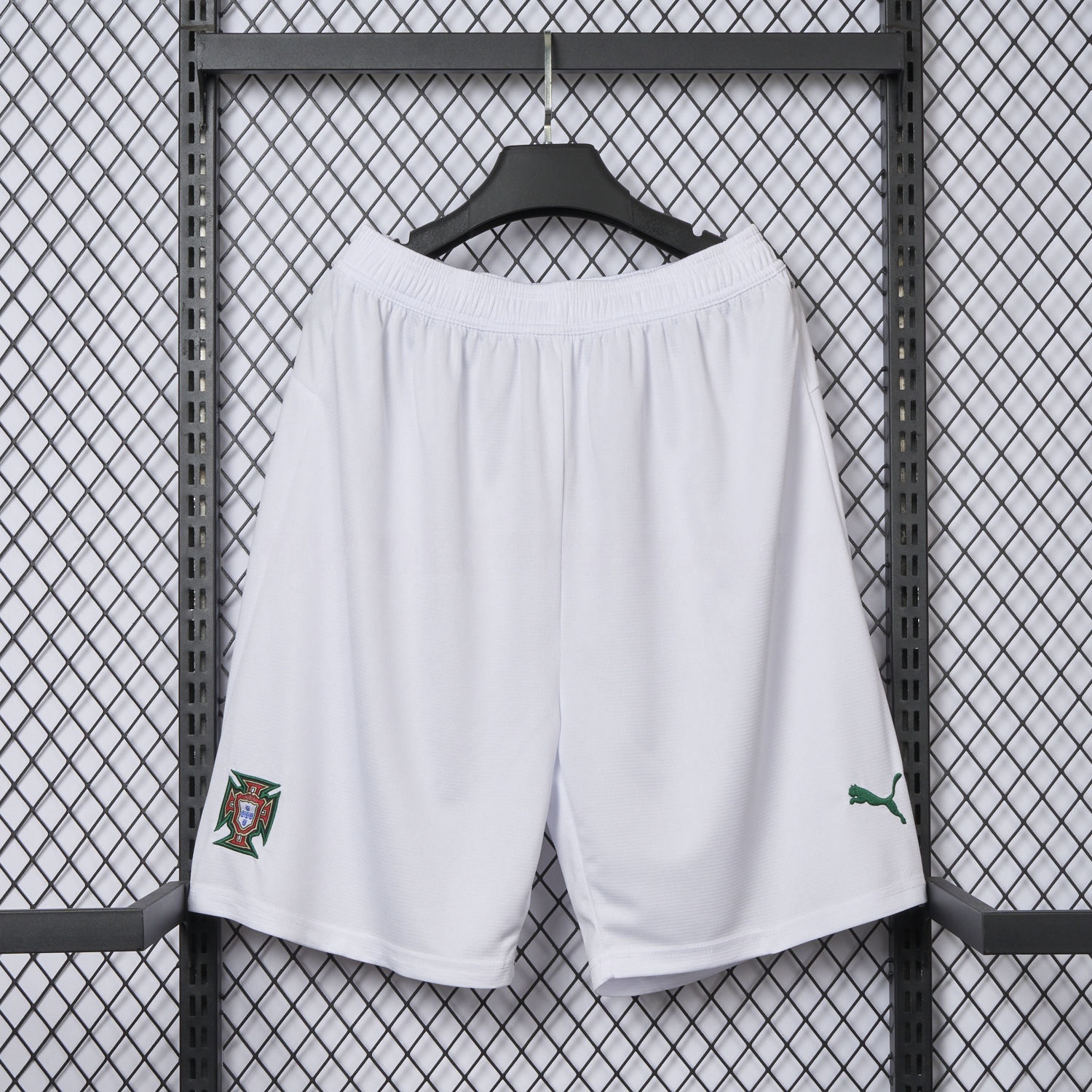 Portugal 25-26 Away White Shorts - Fans Version - UnitedFutballJersey