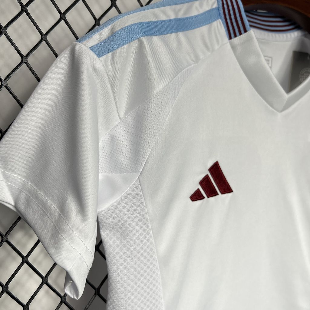 Aston Villa 24-25 Away Kids Kit - UnitedFutballJersey
