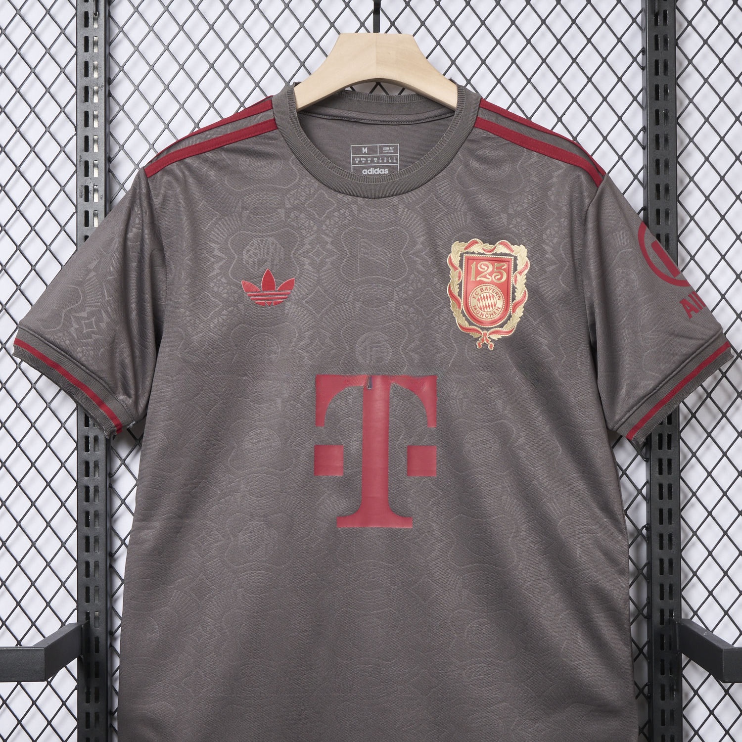 Bayern Munich 2025 Grey 125th Anniversary Jersey - Fans Version - UnitedFutballJersey