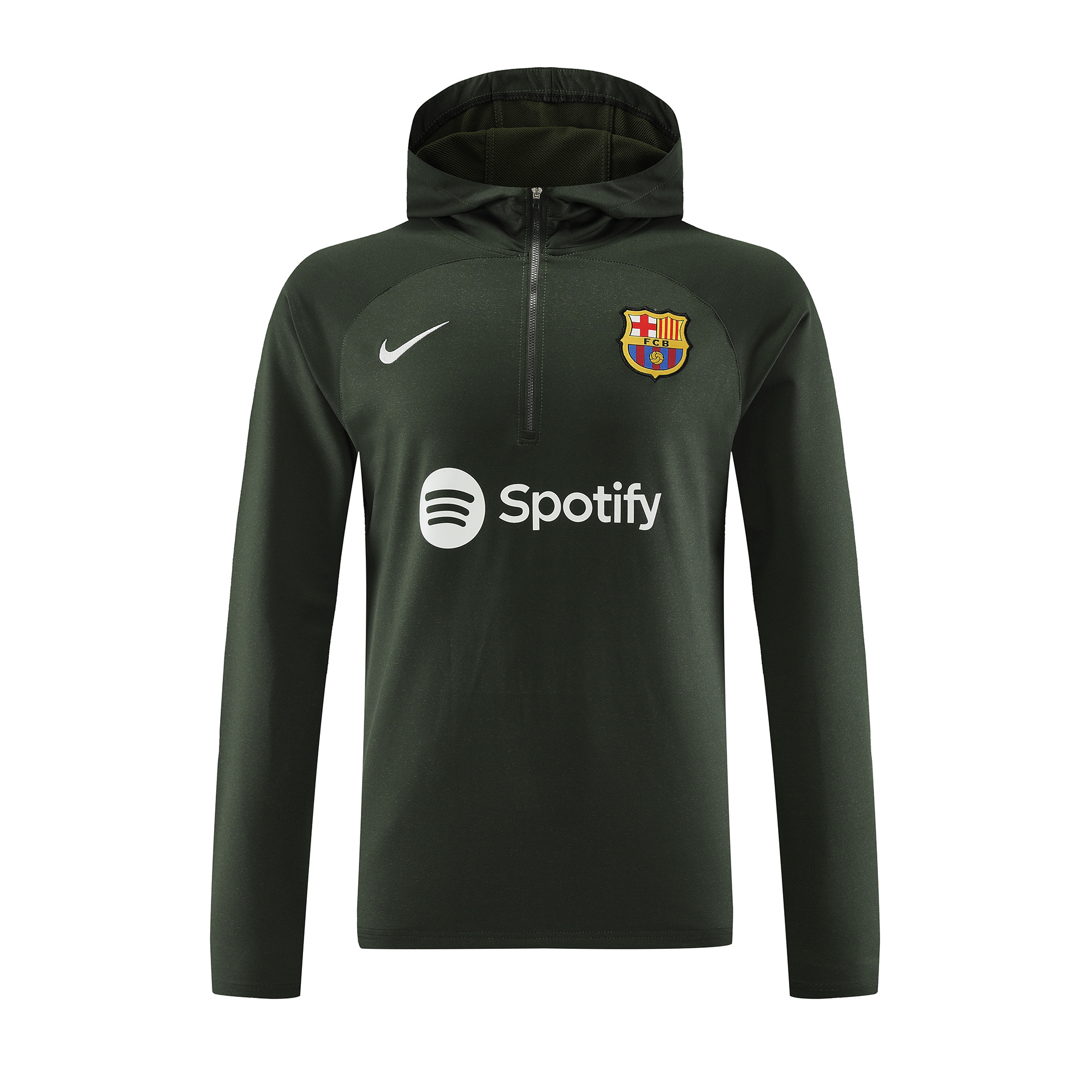 B.A.R.S.A 23-24 Men's Training Hoodie + Pants - Green - UnitedFutballJersey