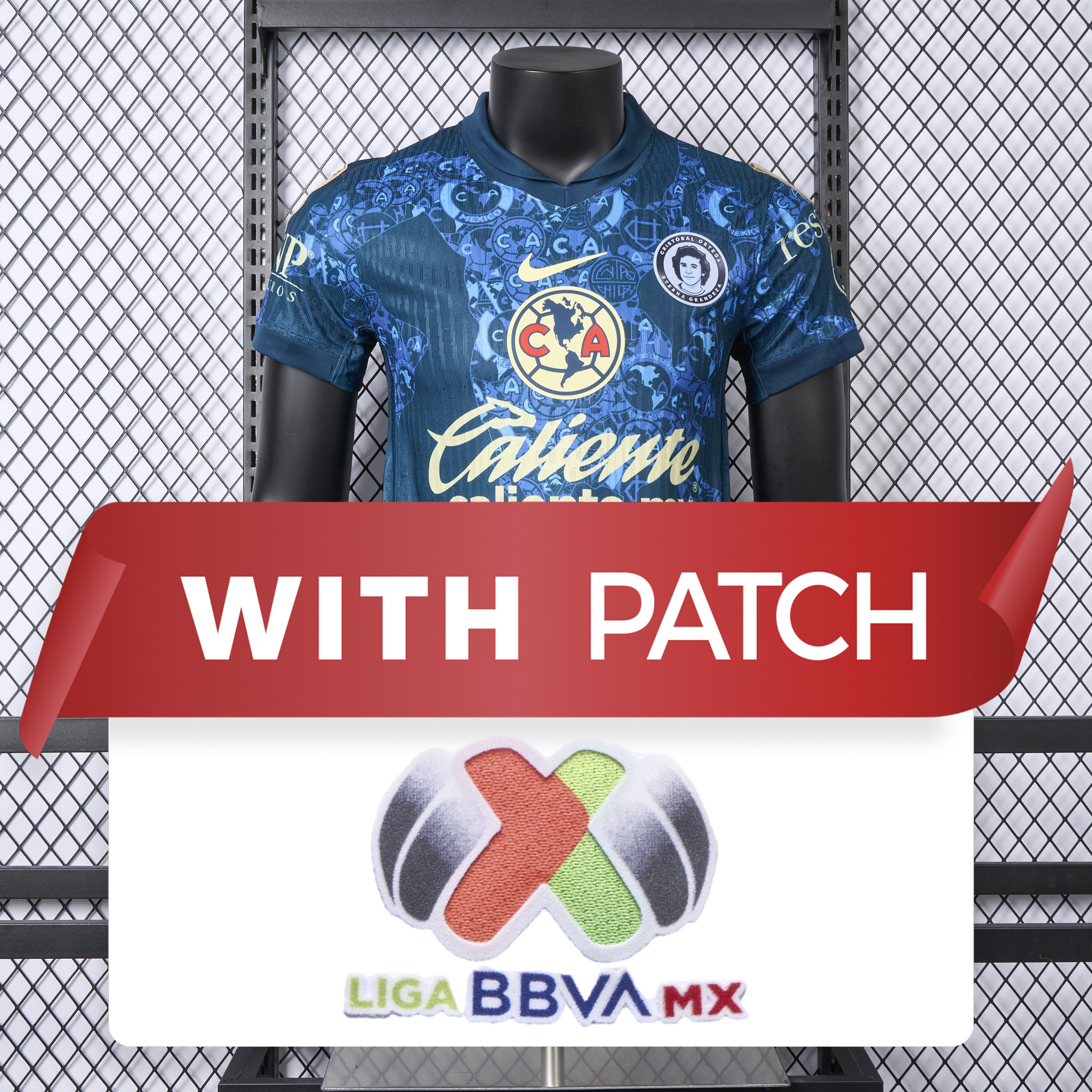 【New Patches】Club América 24-25 Away Jersey - Player Version - UnitedFutballJersey