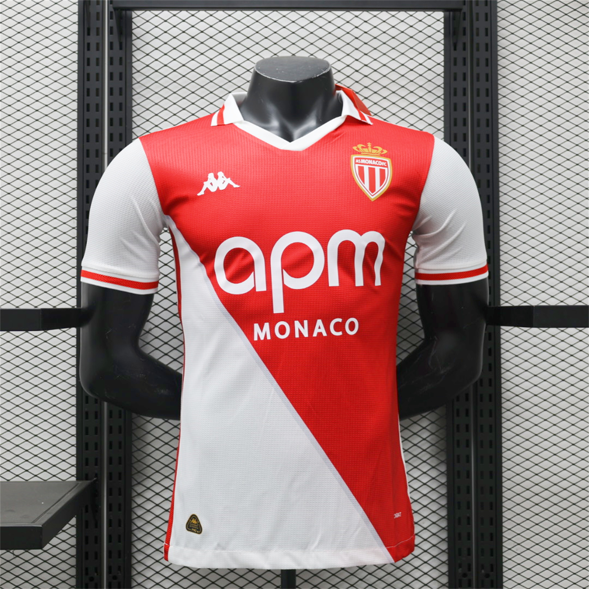Monaco 24-25 Home Stadium Jersey - Player Version - UnitedFutballJersey