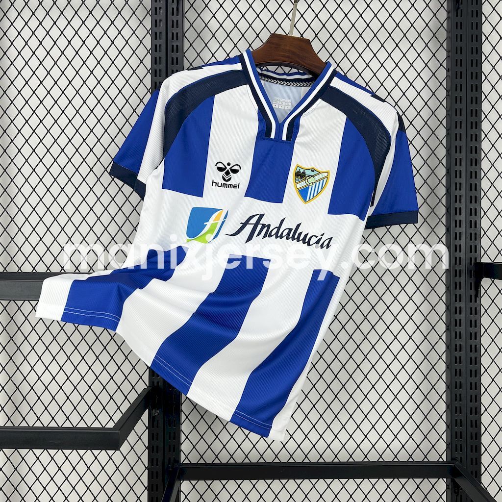 Málaga 24-25 La Liga Promotion 25th Anniversary Jersey - Fans Version - UnitedFutballJersey