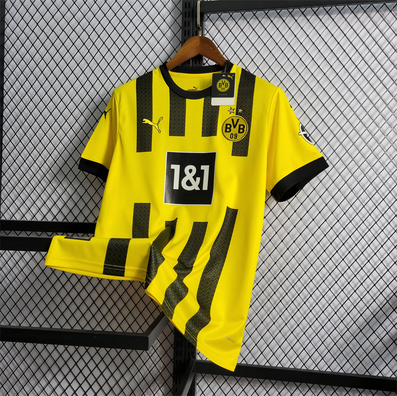 BVB Dortmund 22/23 Home Jersey- Fans Version - UnitedFutballJersey
