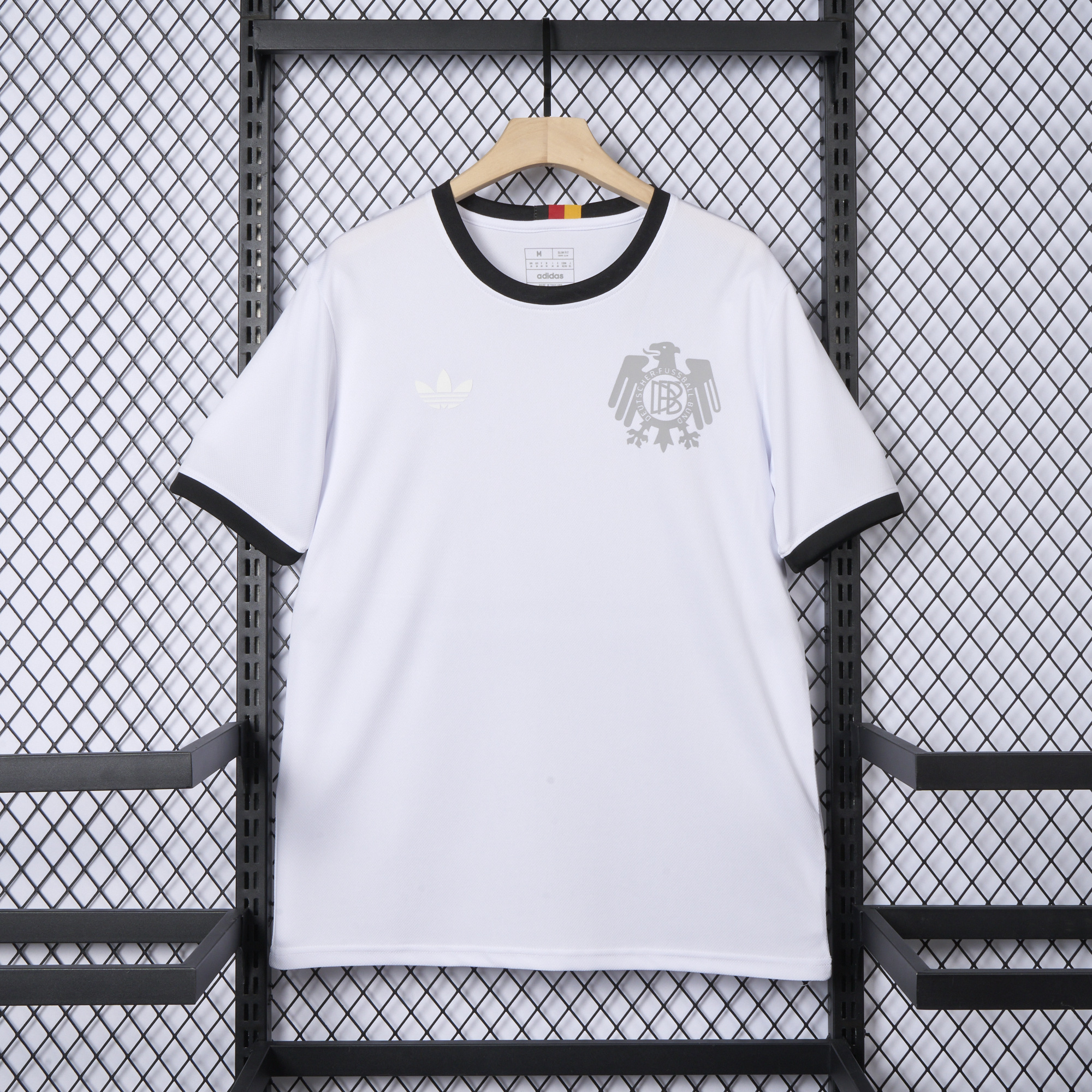 Germany 2025 White Retro Style Jersey - Fans Version - UnitedFutballJersey