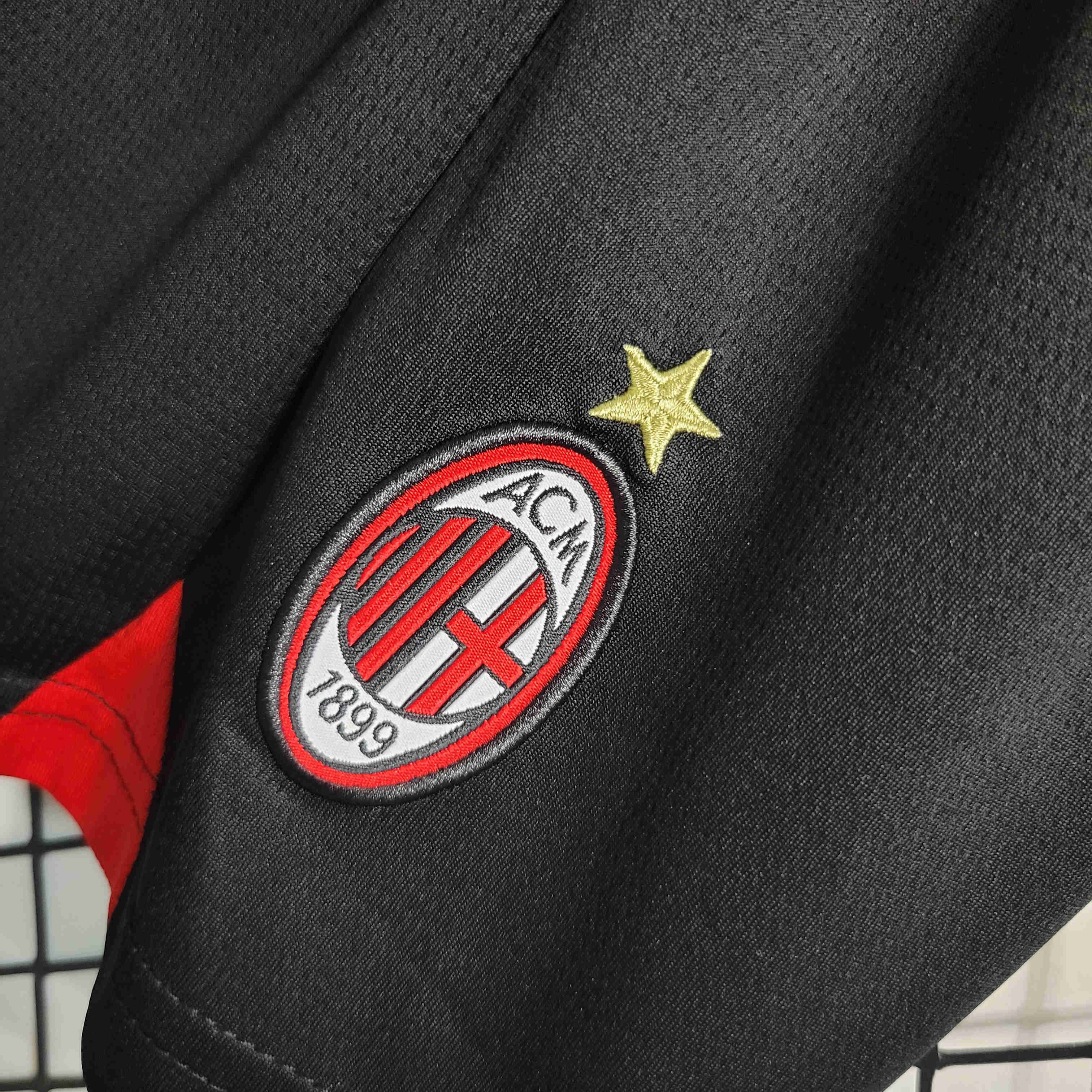 AC Milan 23-24 Home Kids Kit - UnitedFutballJersey