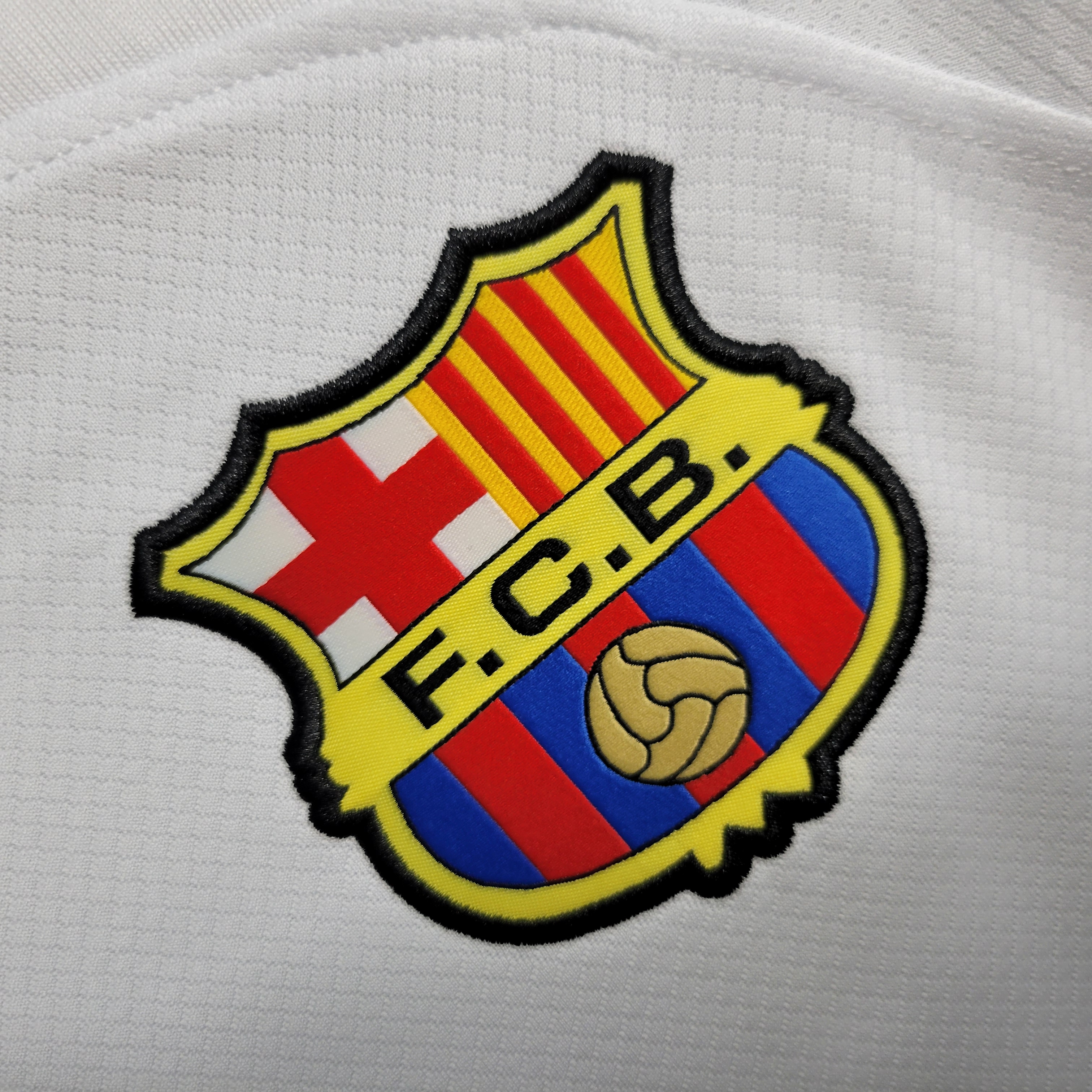 B.A.R.S.A 23-24 Away Long Sleeve Jersey - Fans Version - UnitedFutballJersey
