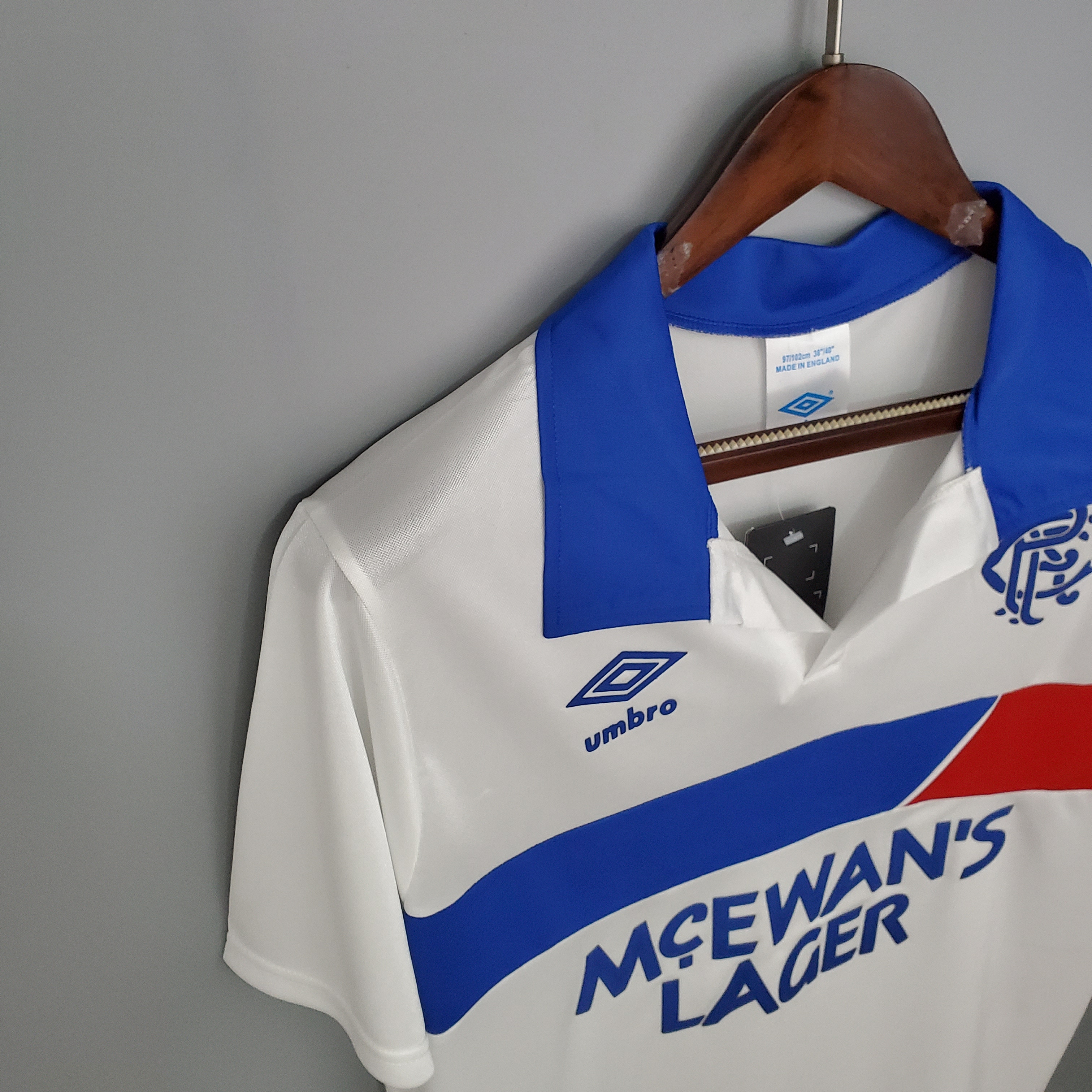Retro Glasgow Rangers 1994 Away Stadium Jersey - UnitedFutballJersey