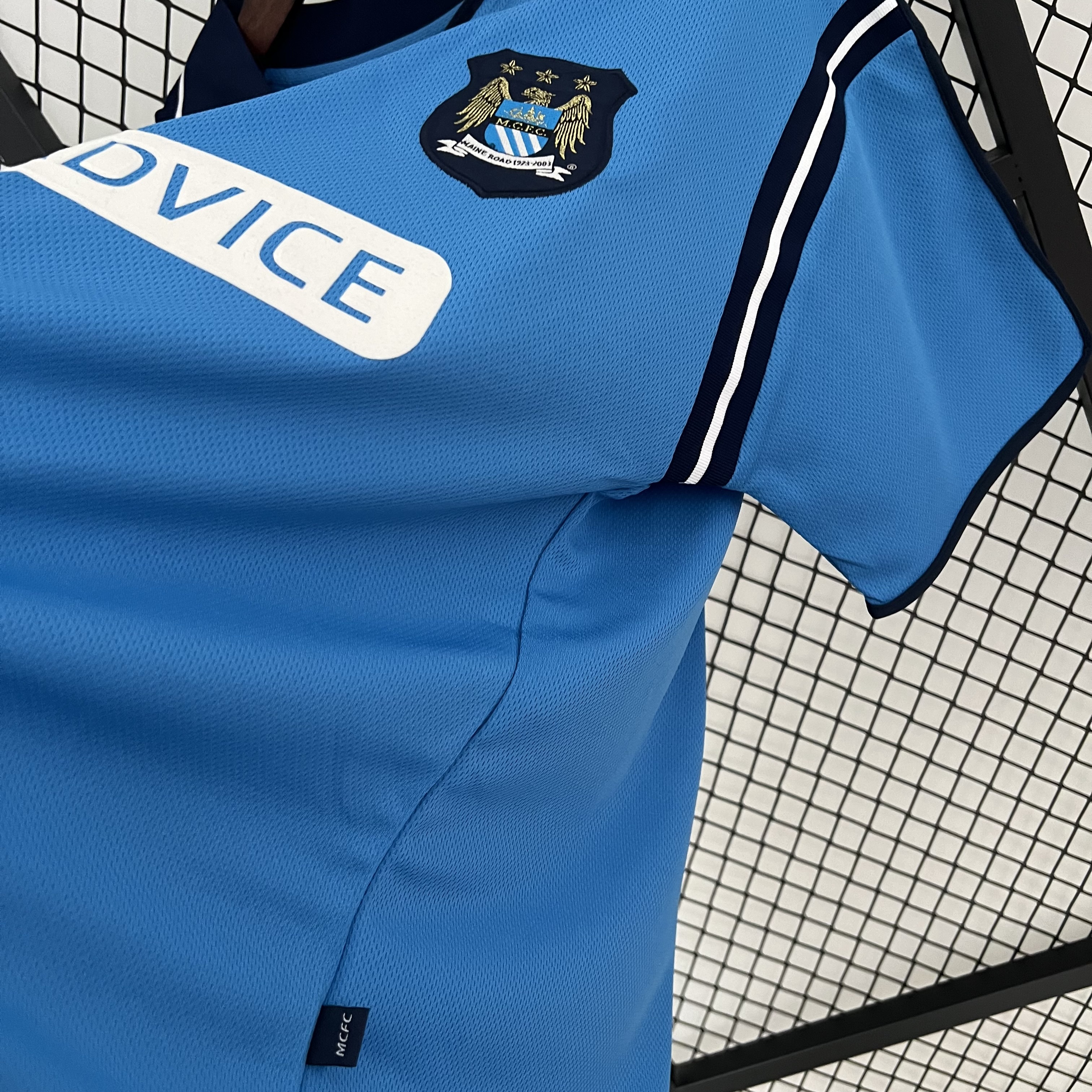Retro Manchester City 2002-03 Home Stadium Jersey - UnitedFutballJersey