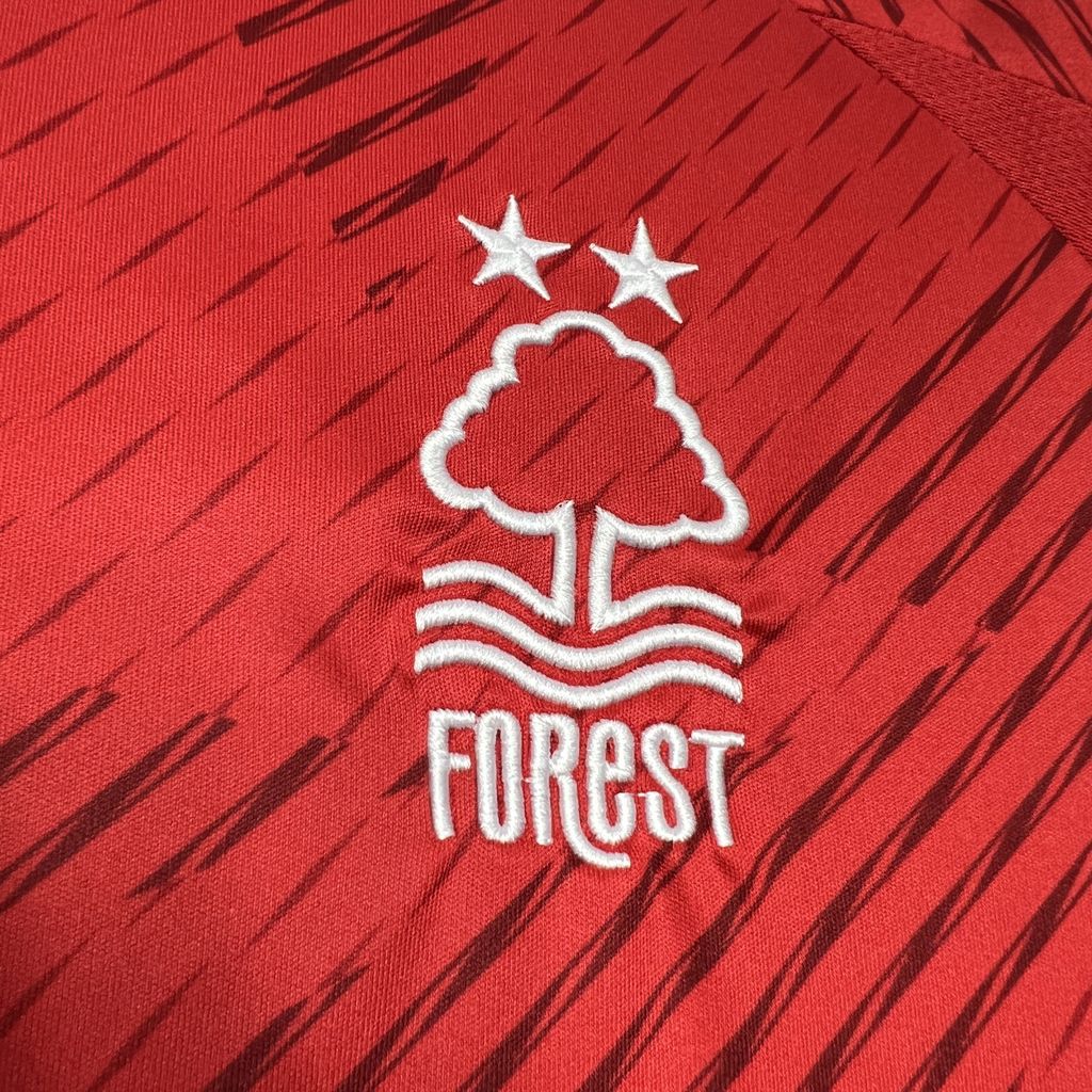 Nottingham Forest 24-25 Home Stadium Jersey - Fans Version - UnitedFutballJersey