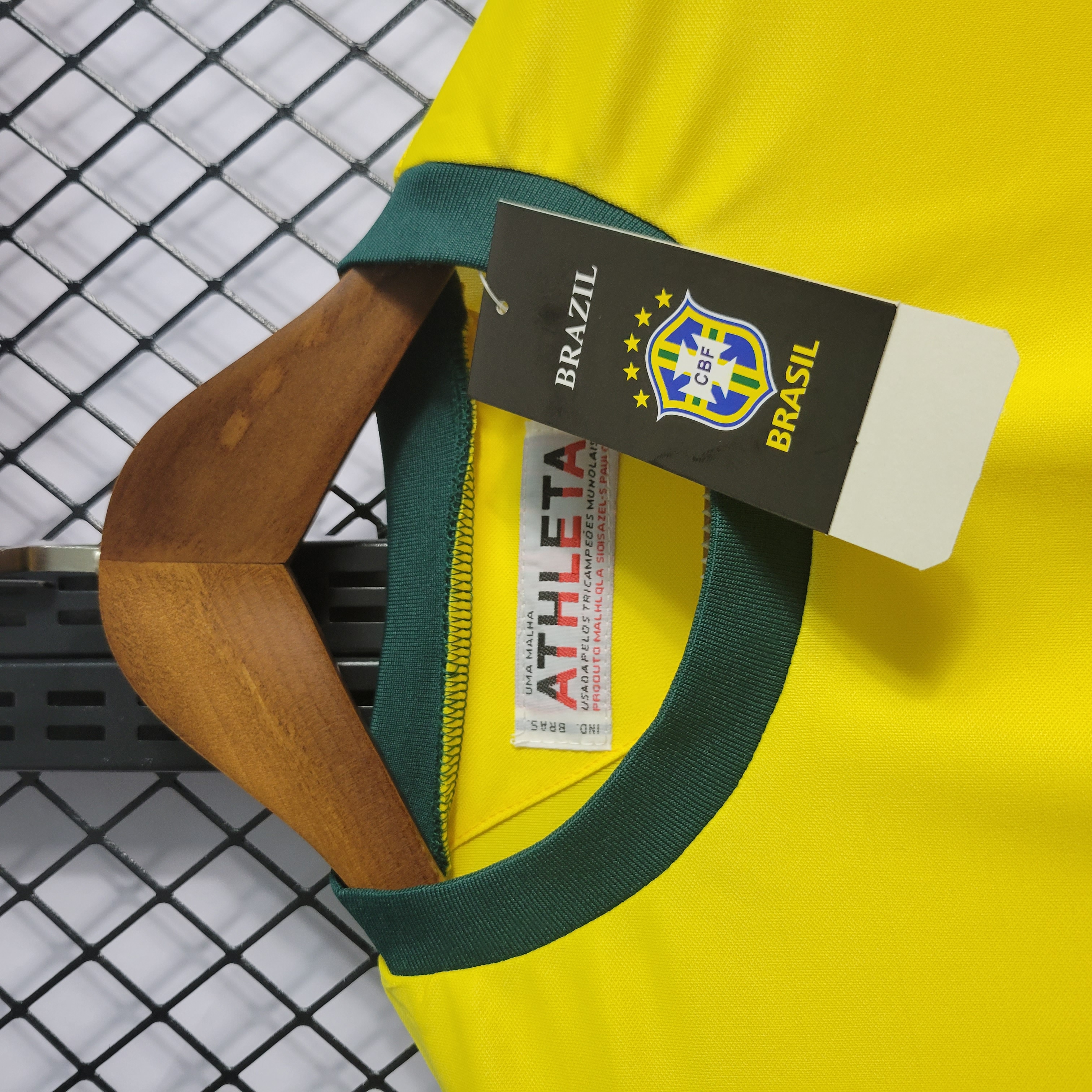 Retro Brazil 1970 Home Stadium Jersey - UnitedFutballJersey