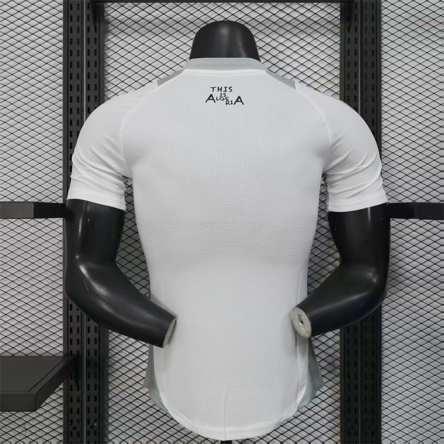 Algeria 25-26 Grey Plant White Special Jersey - Player Version - UnitedFutballJersey