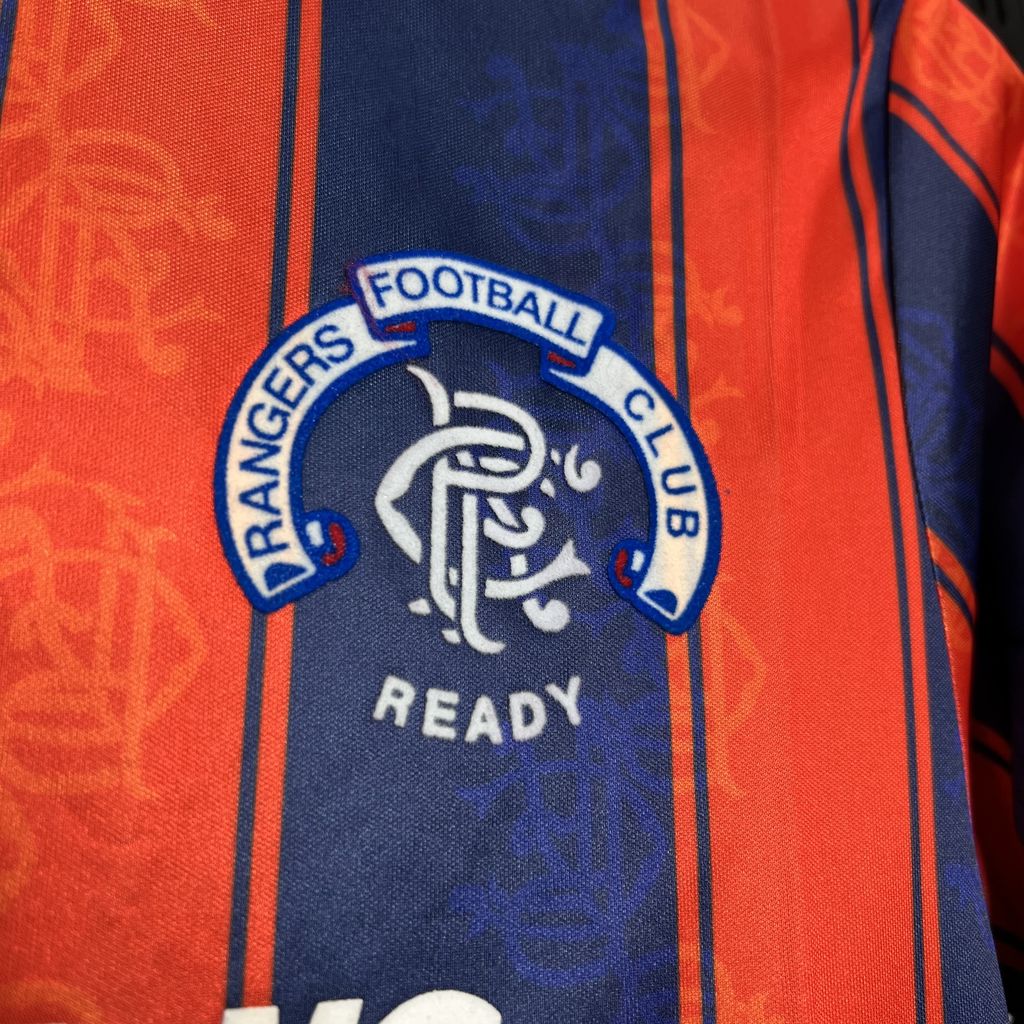 Retro Glasgow Rangers 1993-94 Away Stadium Jersey - UnitedFutballJersey