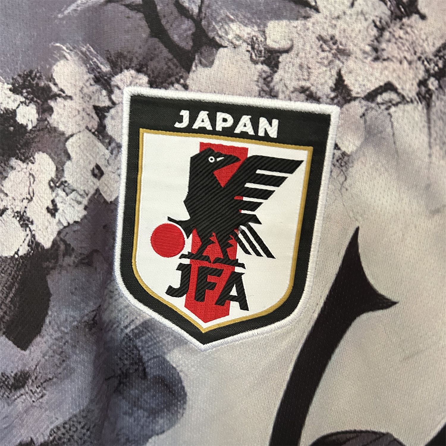 Japan 25-26 Black Samurai Under The Cherry Tree Special Jersey - Fans Version - UnitedFutballJersey