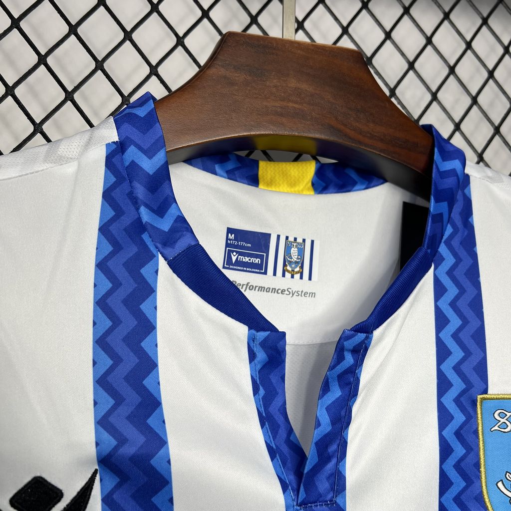 Sheffield Wednesday 24-25 Home Stadium Jersey - Fans Version - UnitedFutballJersey
