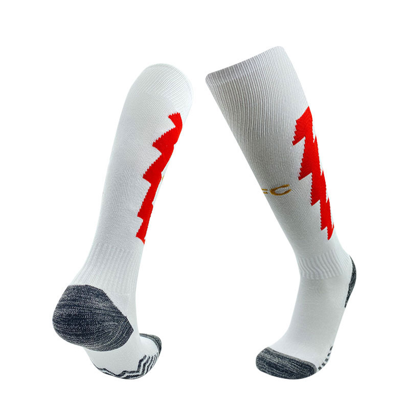 Arsenal 23-24 Home Socks - White - UnitedFutballJersey