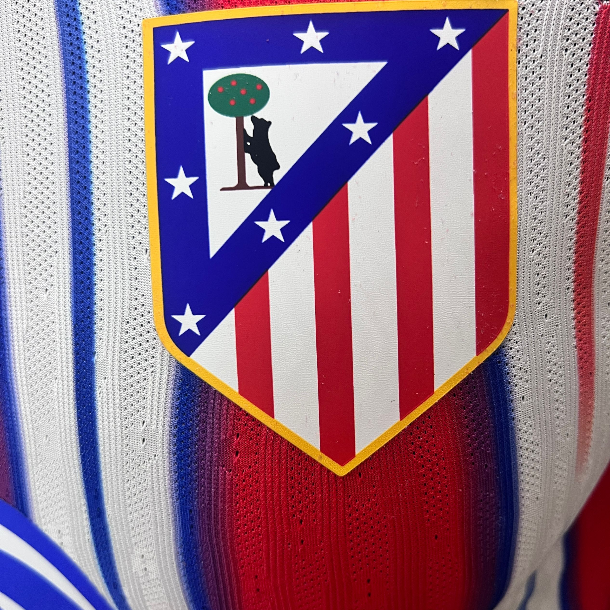 Atletico Madrid 24-25 Home Long Sleeve Jersey - Player Version - UnitedFutballJersey
