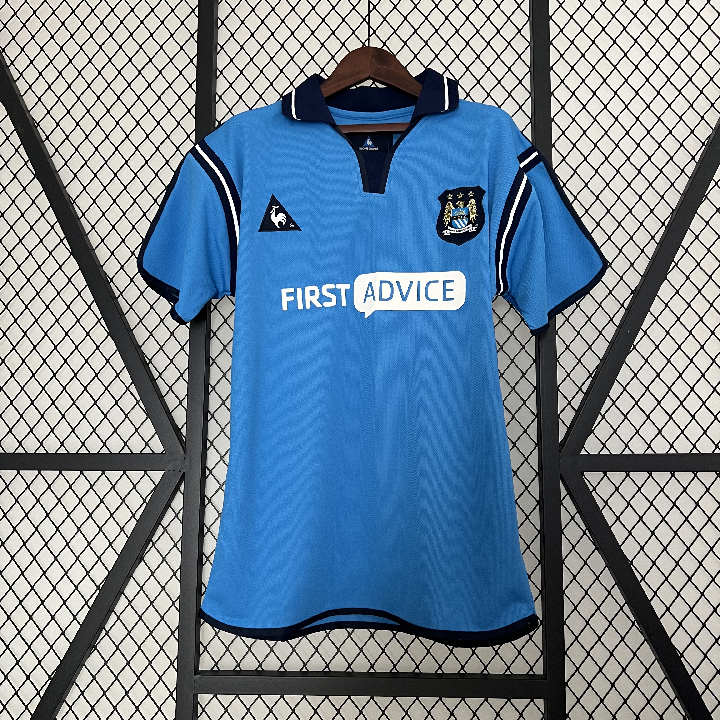 Retro Manchester City 2002-03 Home Stadium Jersey - UnitedFutballJersey