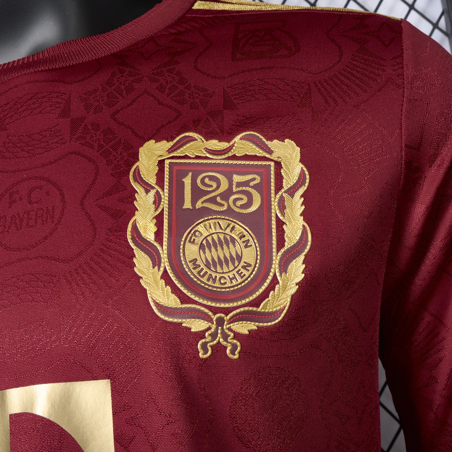 Bayern Munich 2025 125th Anniversary Long Sleeves Jersey - Player Version - UnitedFutballJersey