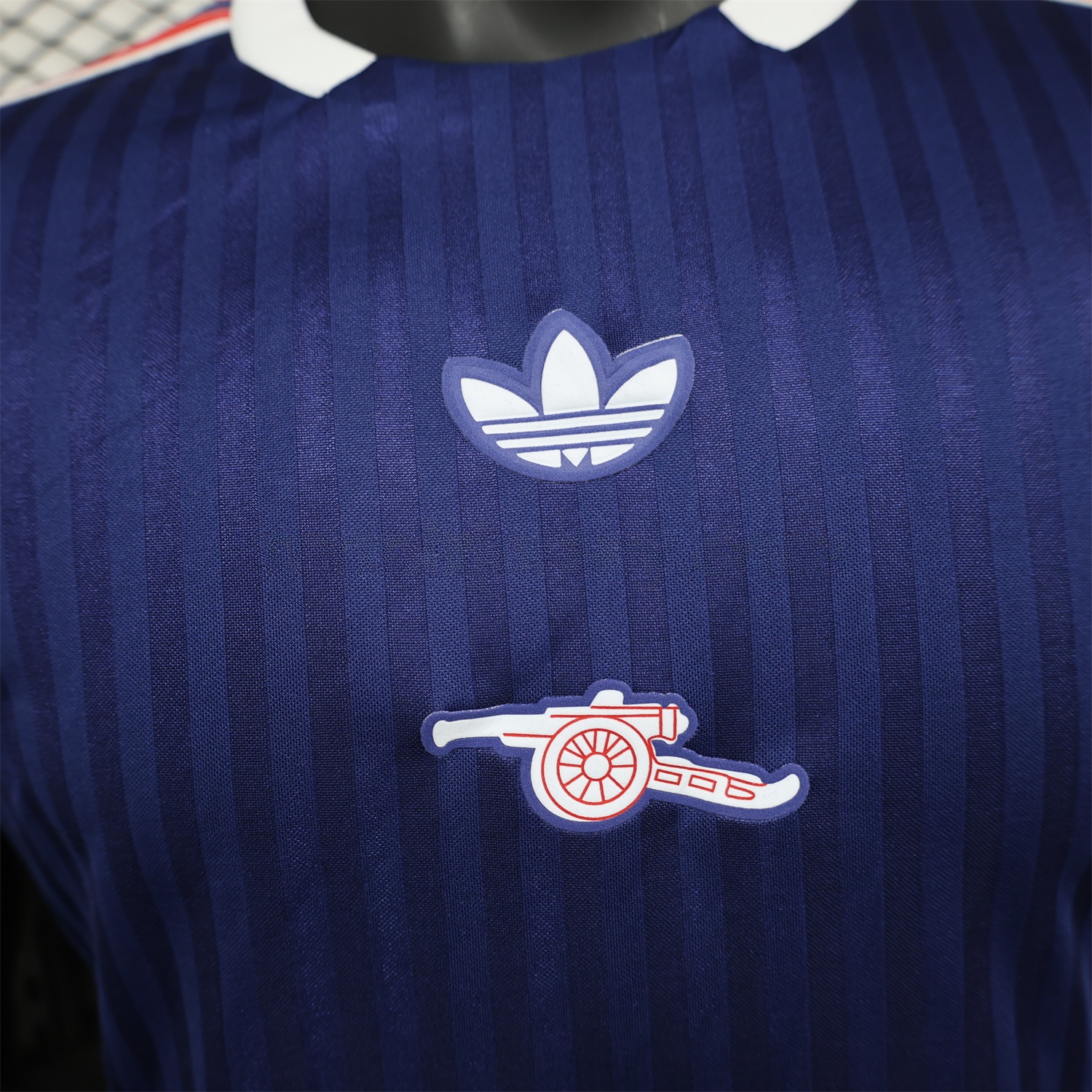 Arsenal 24-25 Blue Icon Retro Jersey - Player Version - UnitedFutballJersey