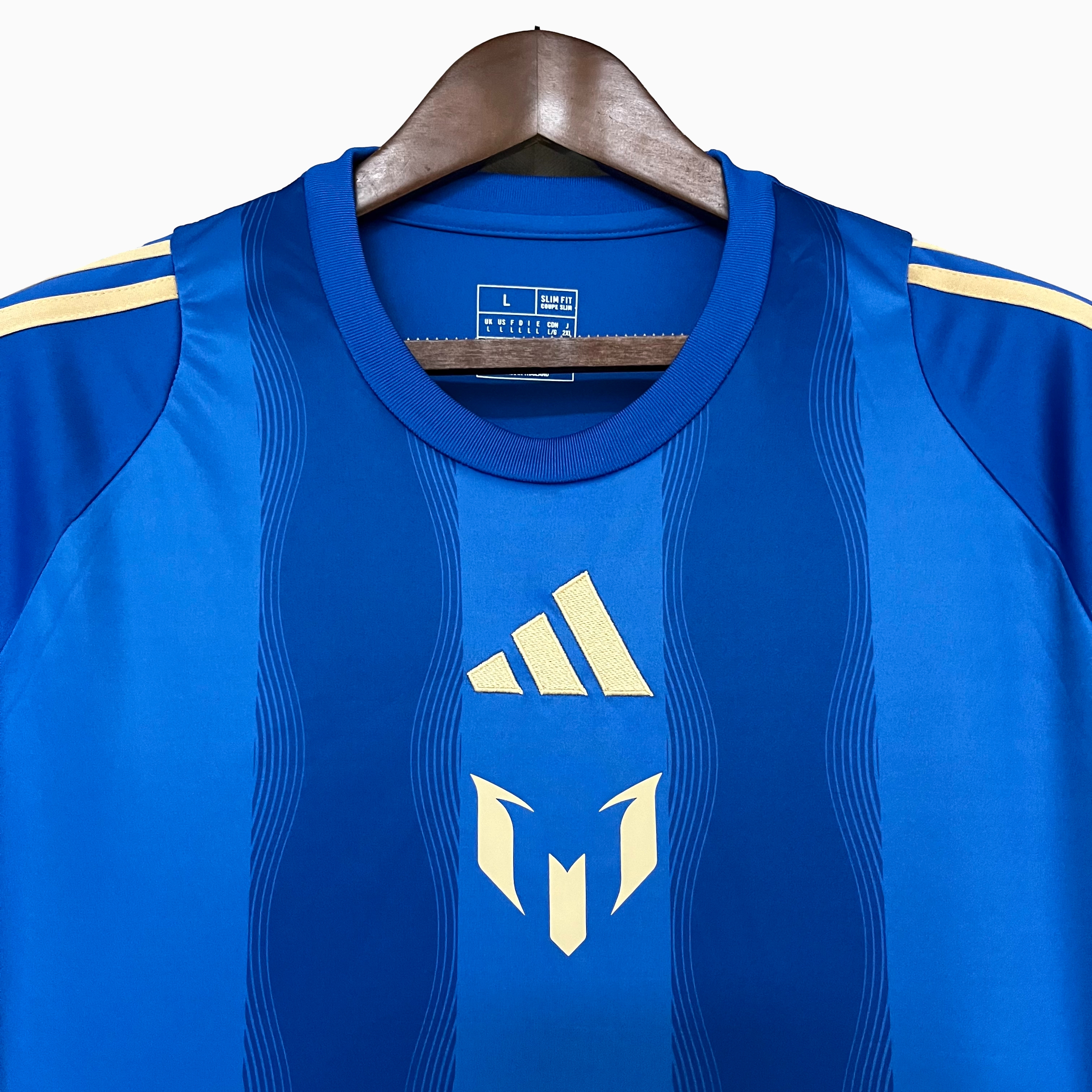 Argentina M-E-.S-S-I 2024 Blue Training Jersey - Fans Version - UnitedFutballJersey
