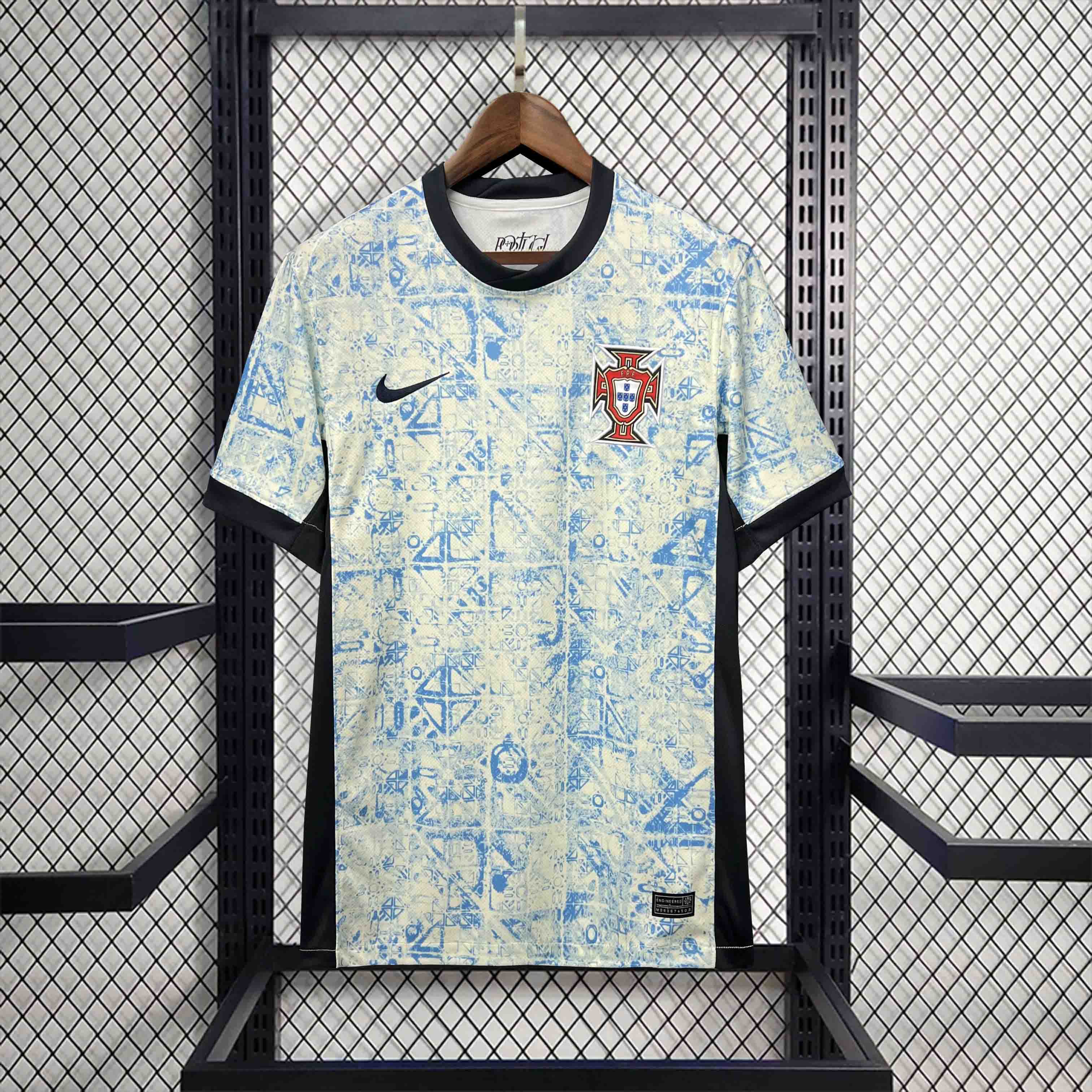 Portugal 2024 Away Stadium Jersey - Fans Version - UnitedFutballJersey