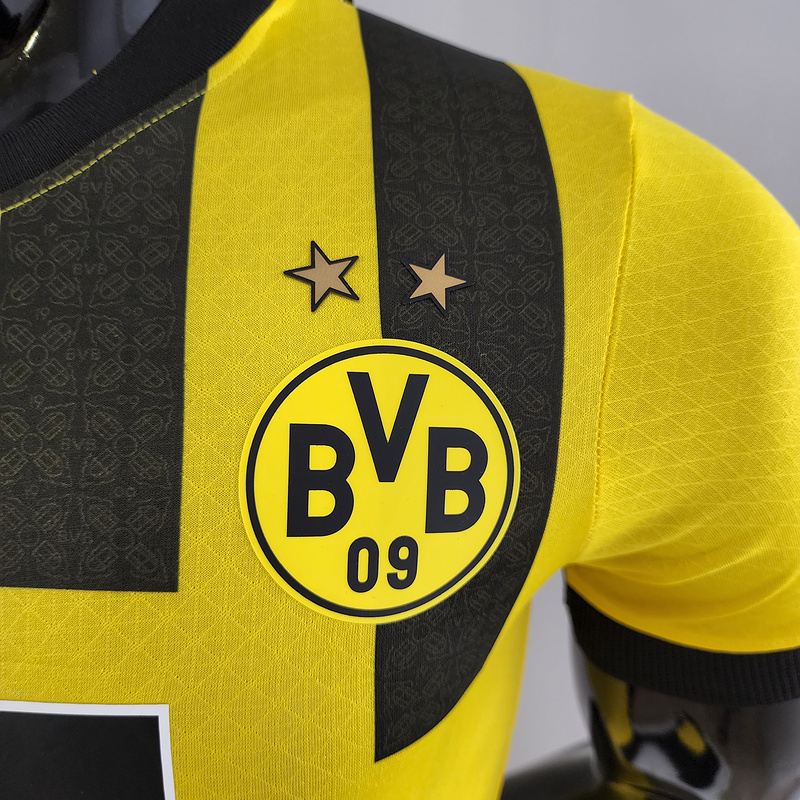 BVB Dortmund 22-23 Home Jersey- Player Version - UnitedFutballJersey
